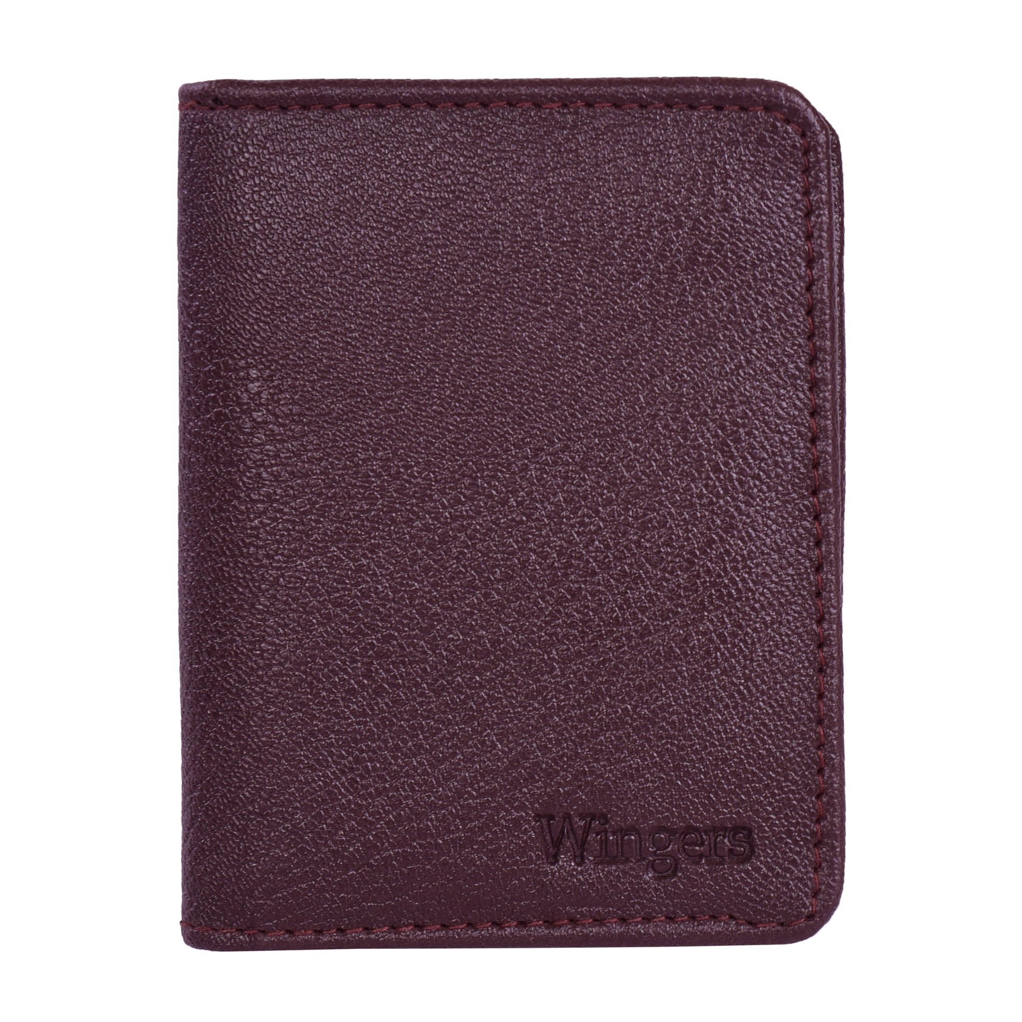     			Wingers PU Leather Unisex Card Holder ( Pack of 1 )