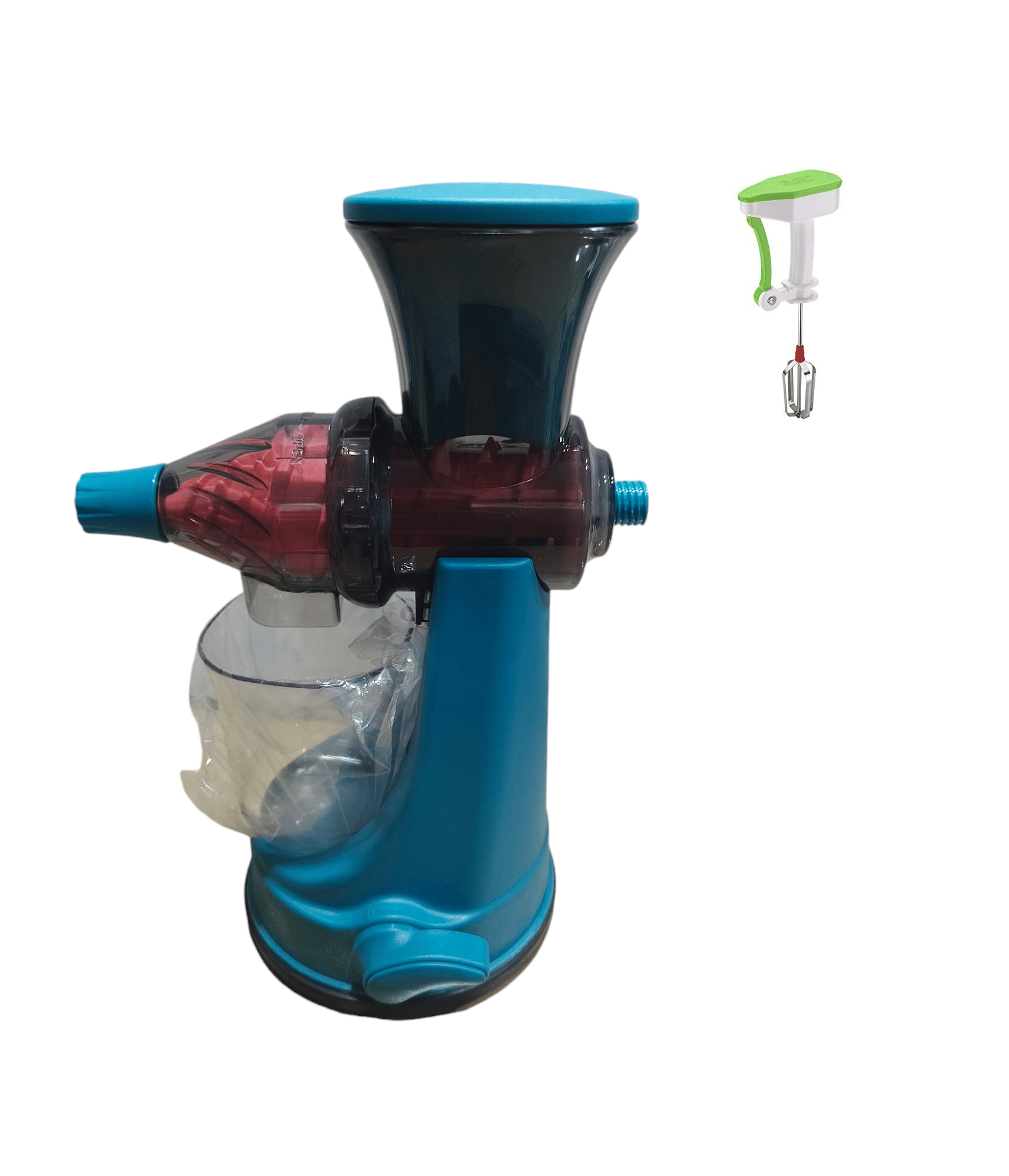     			super mom Plastic Multicolor Manual Juicer ( Pack of 2 )