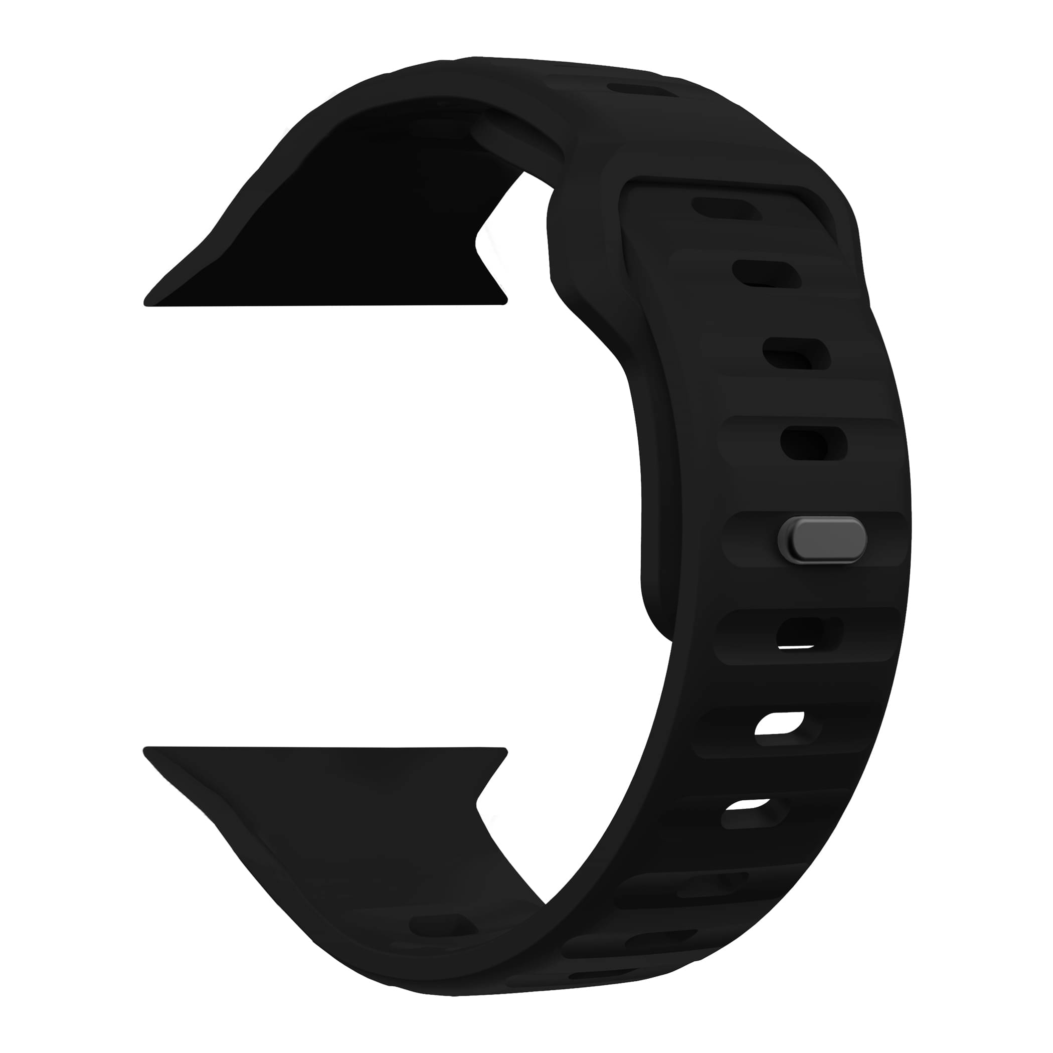 ACM Watch Strap Slide 42mm 44mm 45mm 46mm 49mm Sports Silicone Belt compatible with Urban Zoom 02 Smartwatch Breatheable Band Black ACM Watch Strap Slide 42mm 44mm 45mm 46mm 49mm Sports Silicone Belt compatible with Urban Zoom 02 Smartwatch Breatheable Band Black