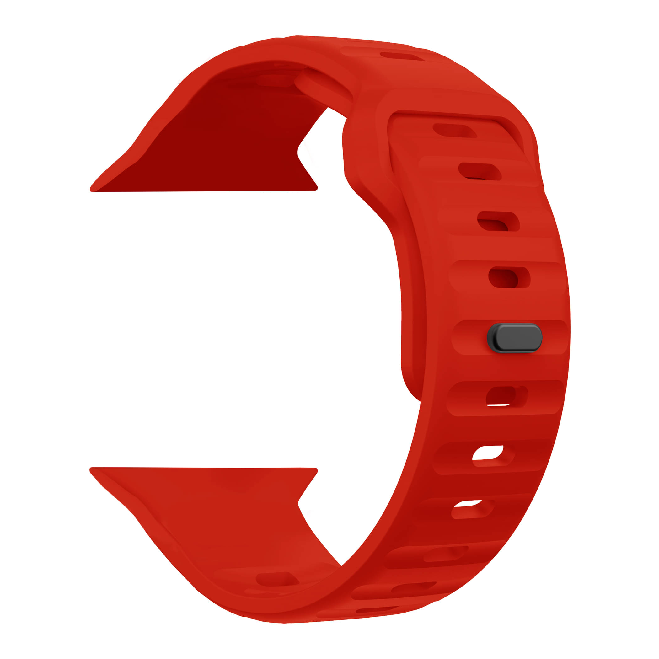 ACM Watch Strap Slide 42mm 44mm 45mm 46mm 49mm Sports Silicone Belt compatible with Ptron Force X13 Smartwatch Breatheable Band Red ACM Watch Strap Slide 42mm 44mm 45mm 46mm 49mm Sports Silicone Belt compatible with Ptron Force X13 Smartwatch Breatheable Band Red