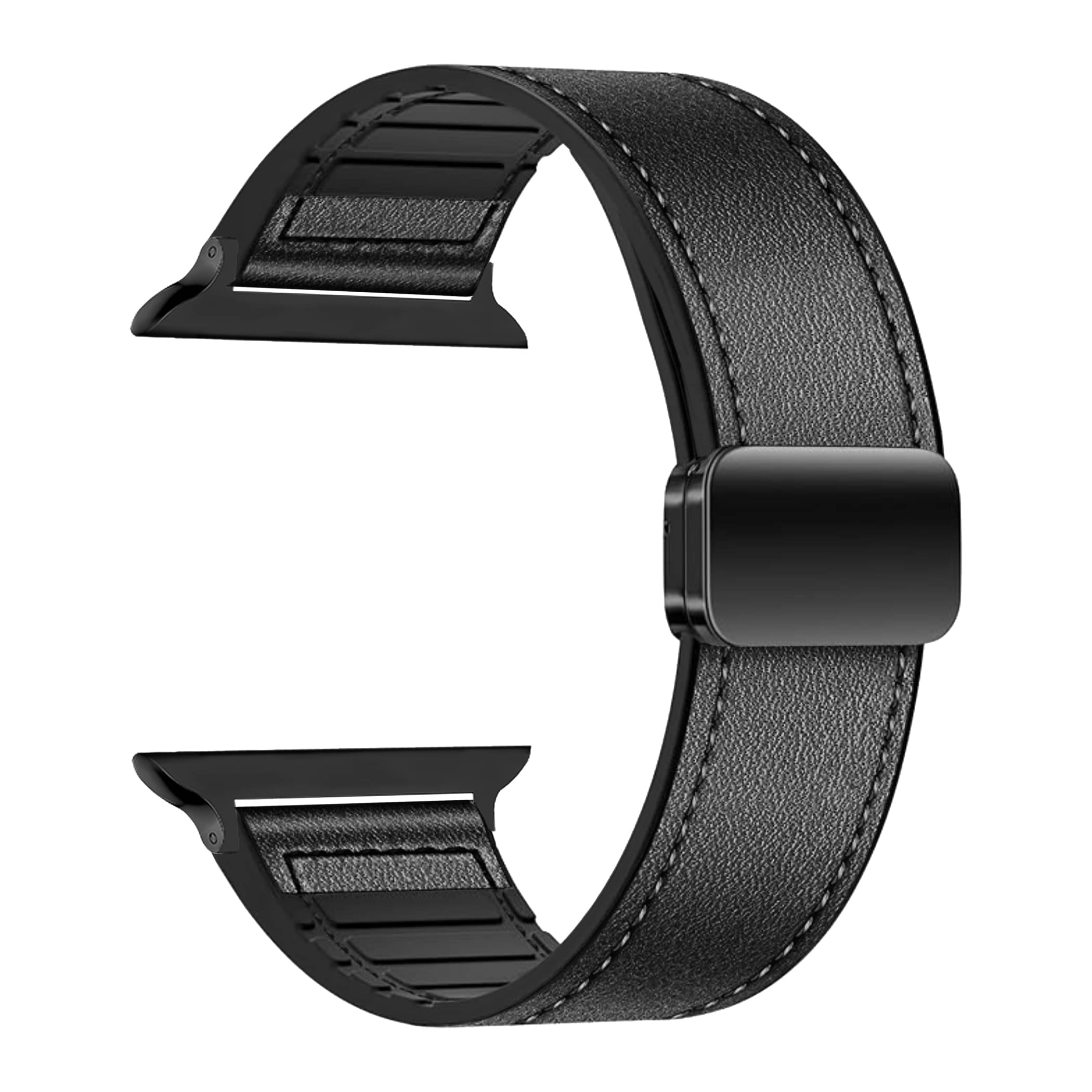ACM Watch Strap Slide 42mm 44mm 45mm 46mm 49mm Leather Magnetic Silicone compatible with Urban Zoom 02 Smartwatch Belt Luxury Band Black ACM Watch Strap Slide 42mm 44mm 45mm 46mm 49mm Leather Magnetic Silicone compatible with Urban Zoom 02 Smartwatch Belt Luxury Band Black