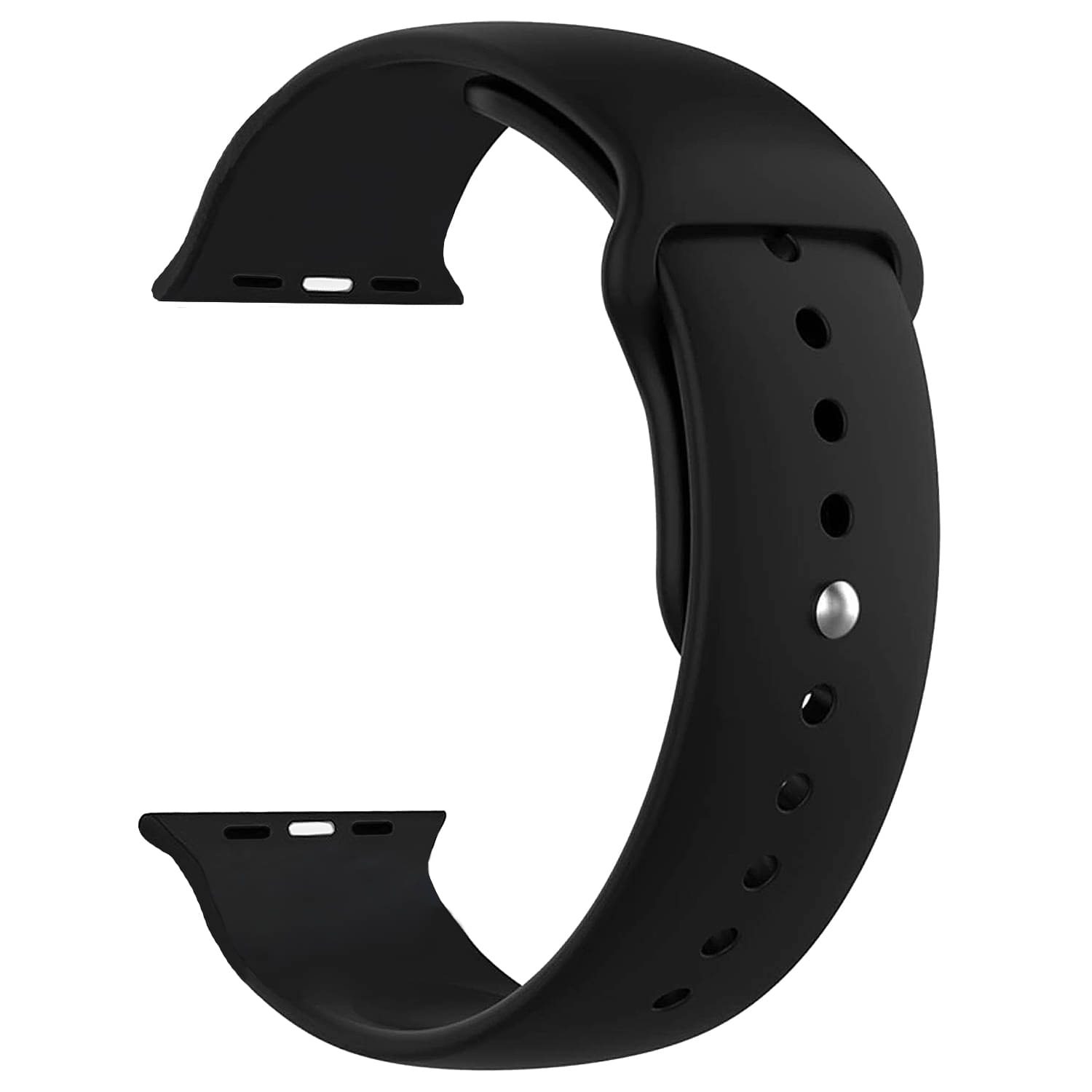 ACM Watch Strap Slide 42mm 44mm 45mm 46mm 49mm Silicone Belt compatible with Ptron Force X13 Smartwatch Sports Band Black ACM Watch Strap Slide 42mm 44mm 45mm 46mm 49mm Silicone Belt compatible with Ptron Force X13 Smartwatch Sports Band Black