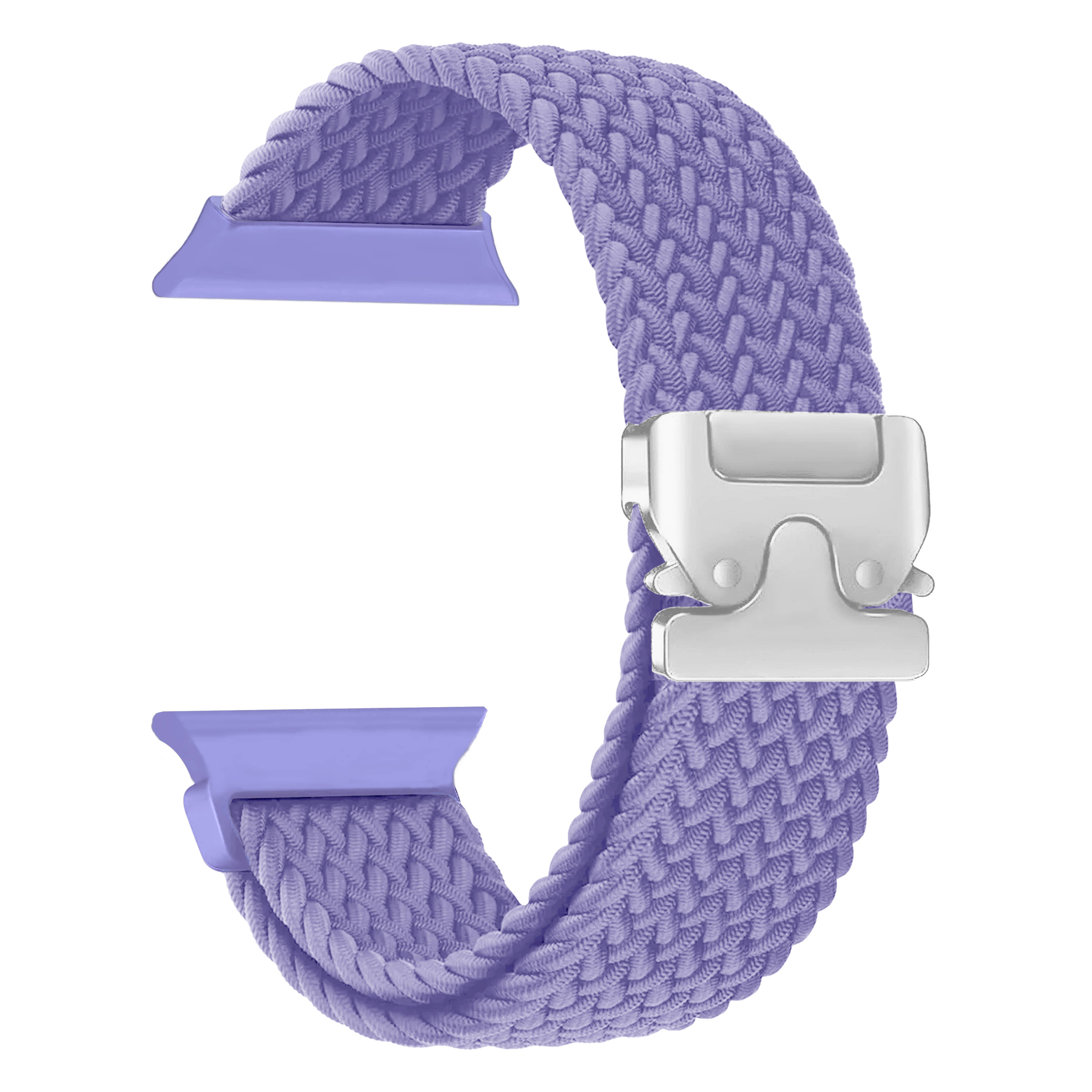 ACM Watch Strap Slide 42mm 44mm 45mm 46mm 49mm Woven Braided Clipper compatible with Snapup Connect Plus Smartwatch Adjustable Belt Band Lavender ACM Watch Strap Slide 42mm 44mm 45mm 46mm 49mm Woven Braided Clipper compatible with Snapup Connect Plus Smartwatch Adjustable Belt Band Lavender