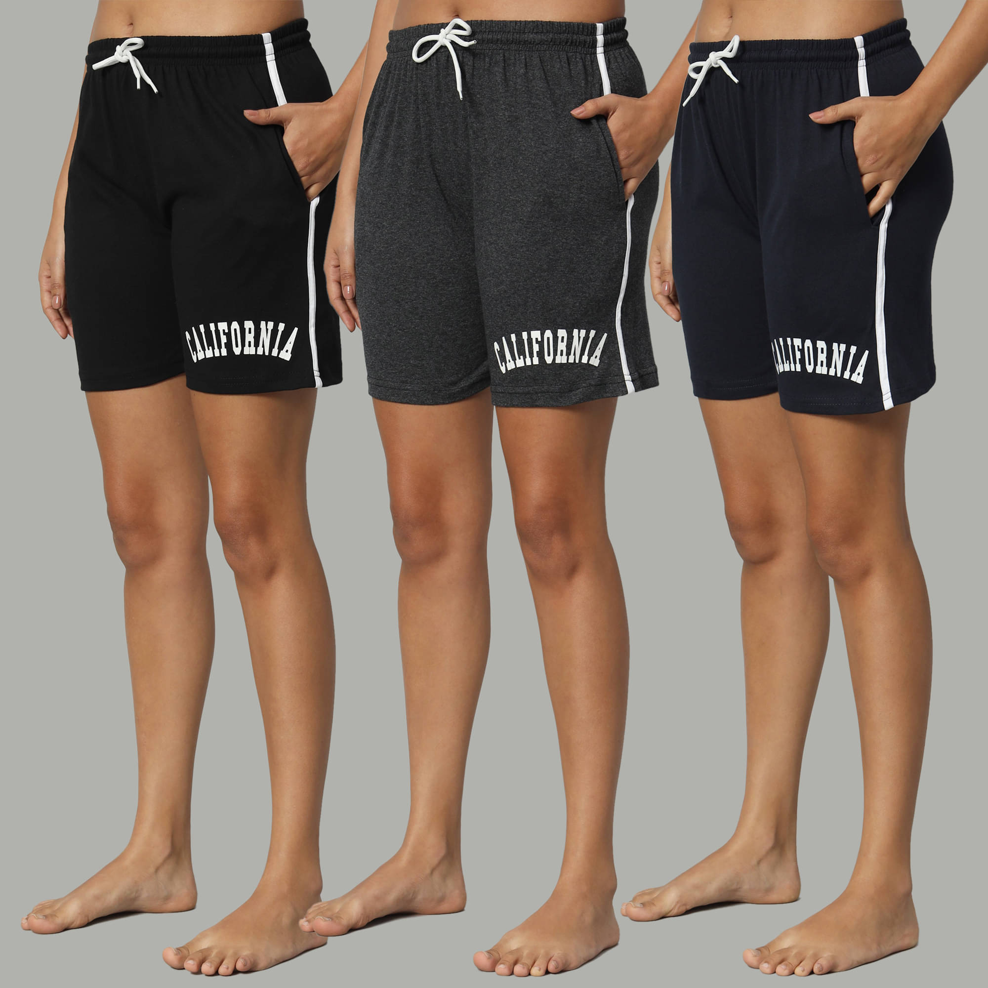     			DUCOHIVE Cotton Blend Bermuda - Multicolor 12 Pack of 3