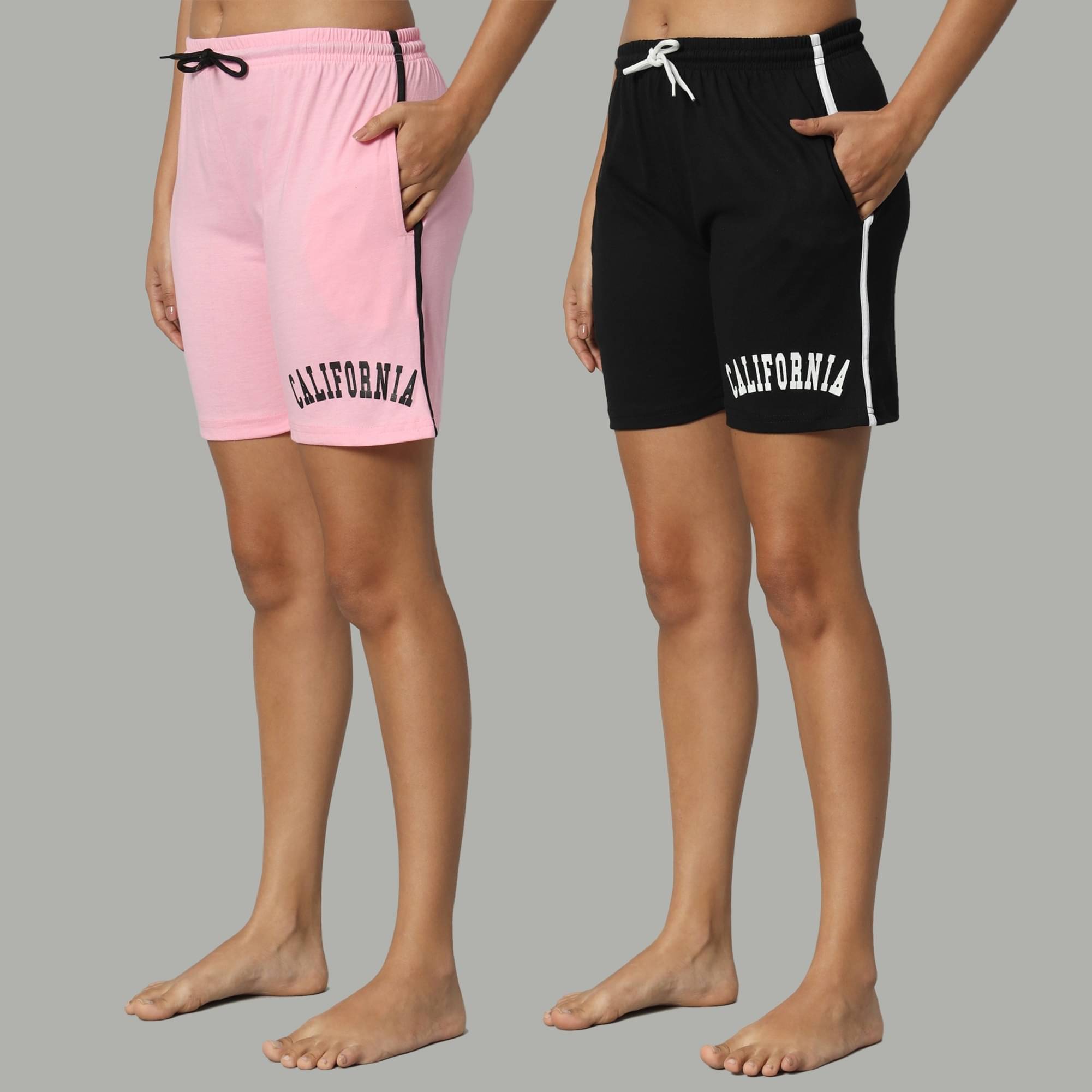     			DUCOHIVE Cotton Blend Bermuda - Multicolor 8 Pack of 2