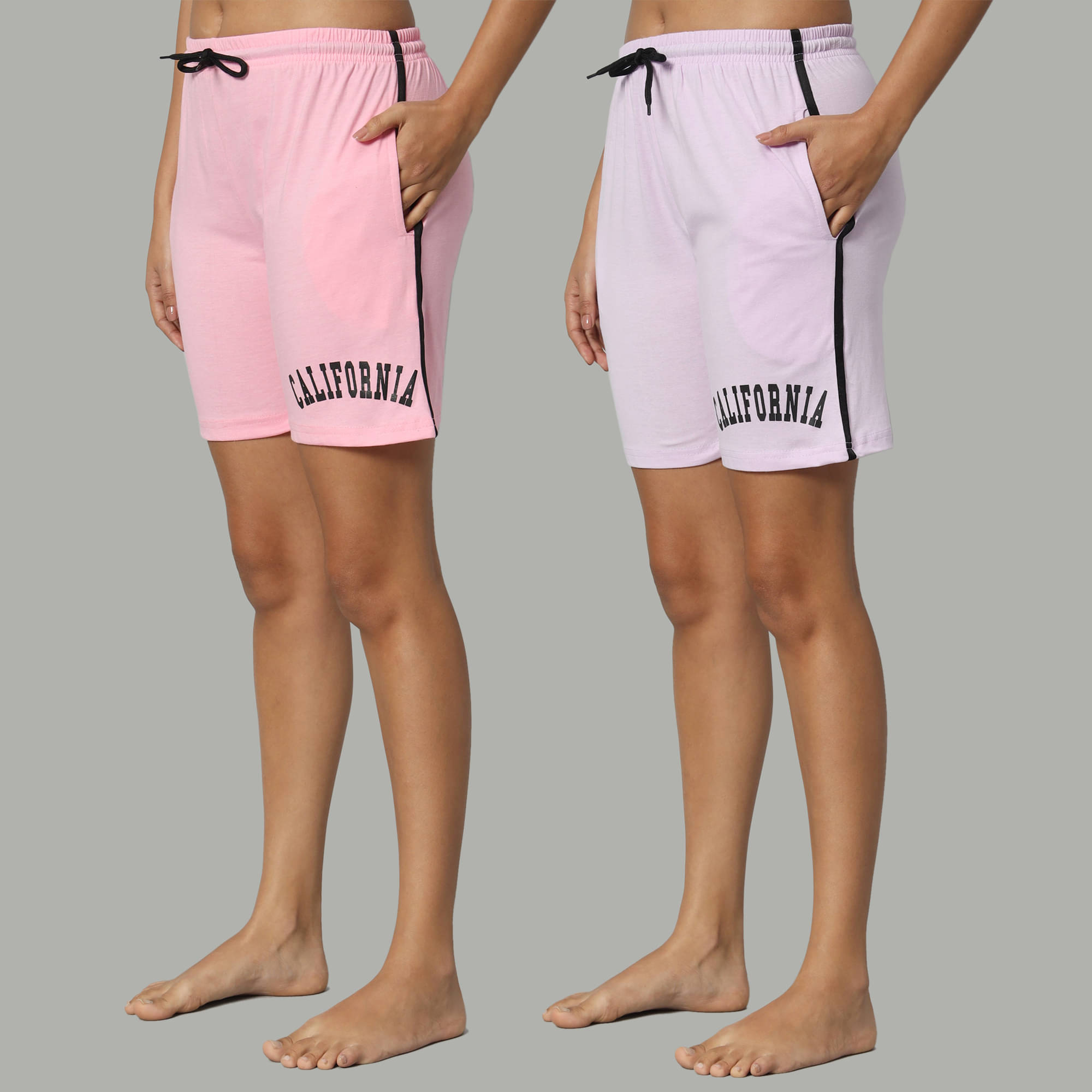     			DUCOHIVE Cotton Blend Bermuda - Multicolor 9 Pack of 2