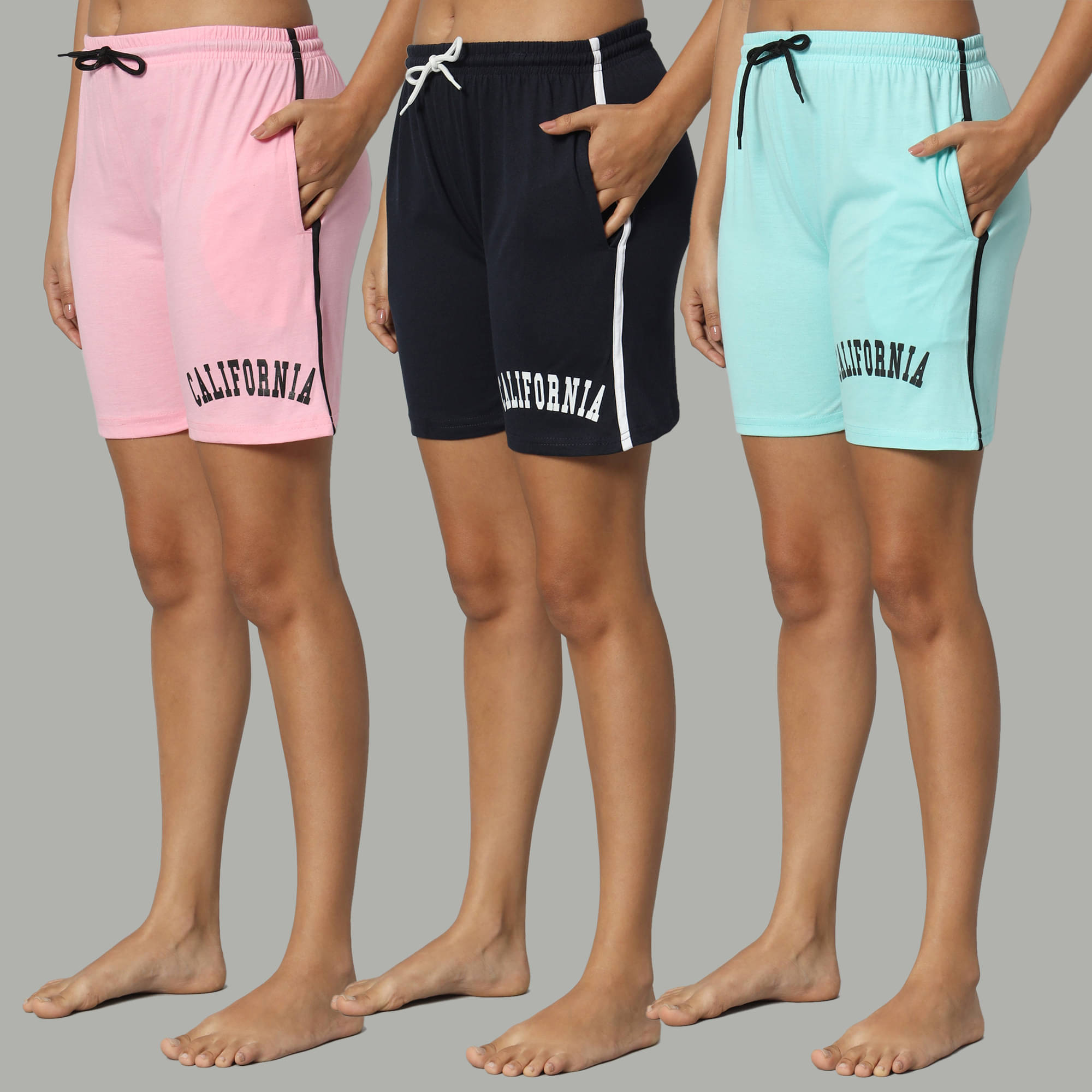     			DUCOHIVE Cotton Blend Bermuda - Multicolor 12 Pack of 3