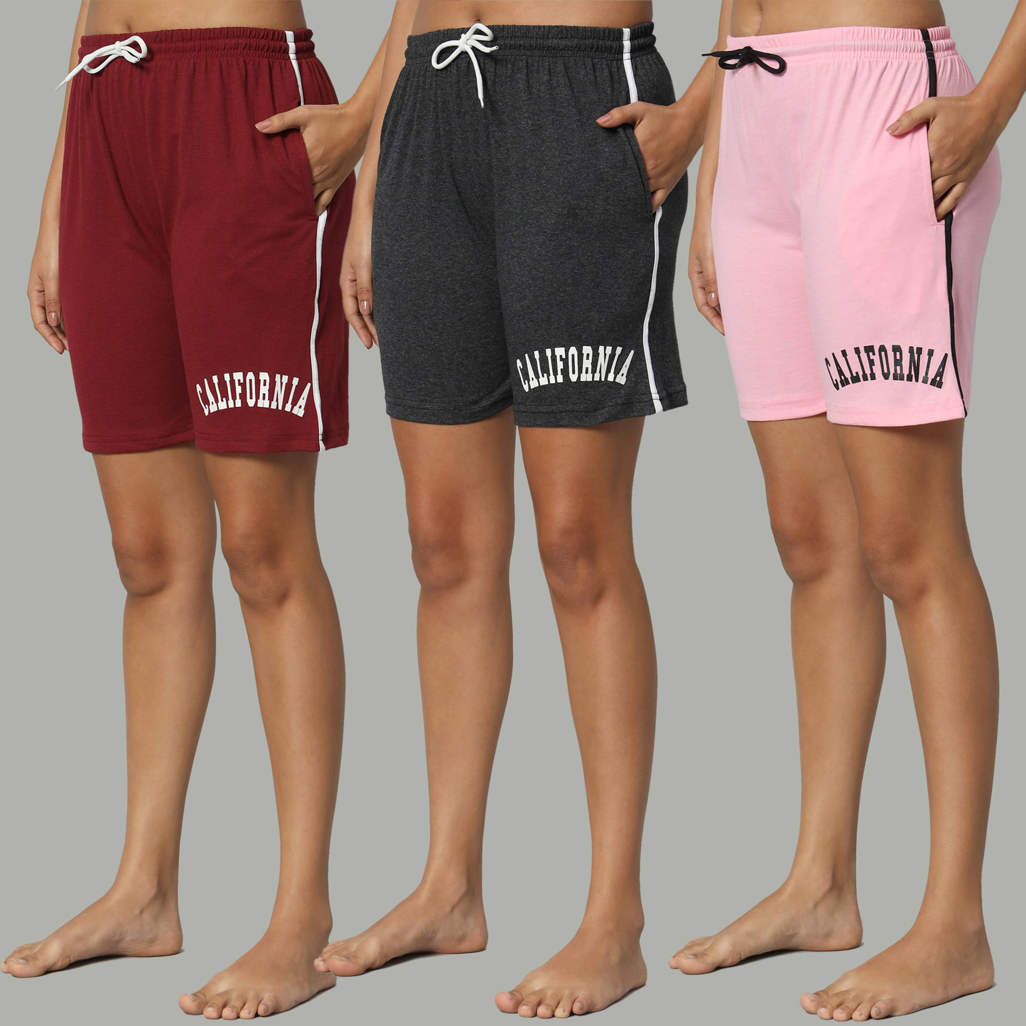     			DUCOHIVE Cotton Blend Bermuda - Multicolor 12 Pack of 3