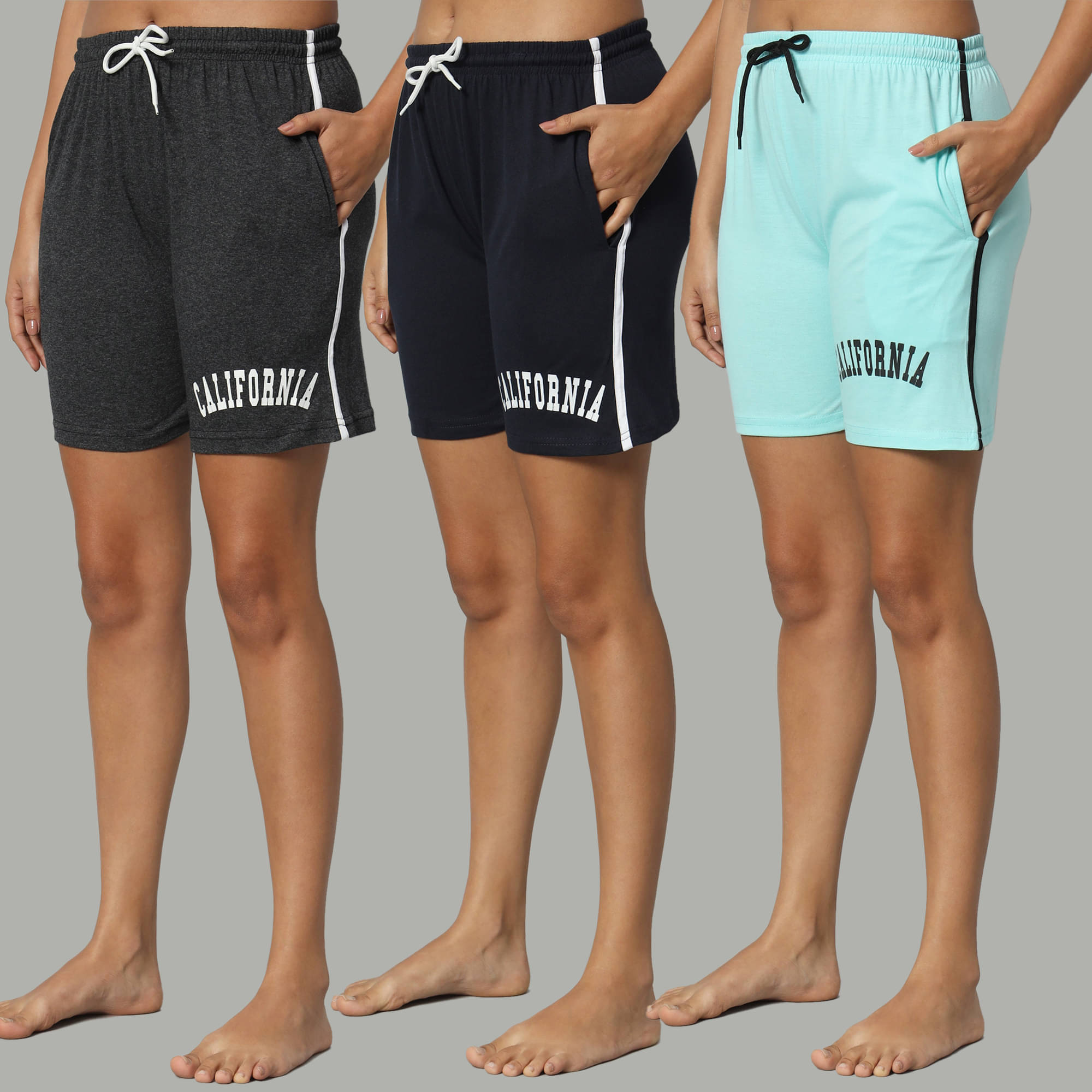     			DUCOHIVE Cotton Blend Bermuda - Multicolor 12 Pack of 3