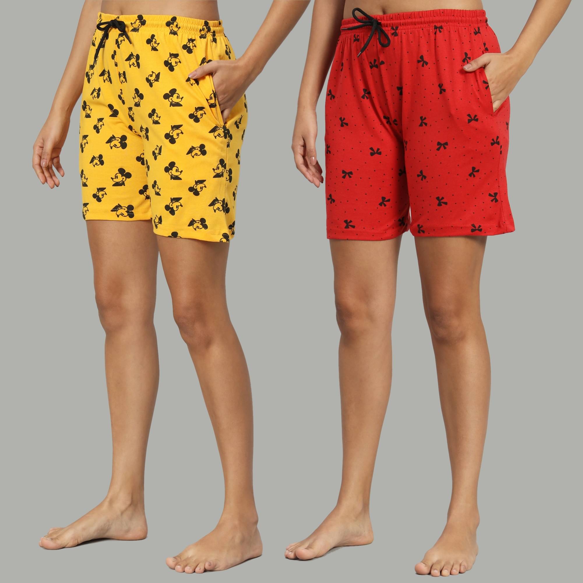     			DUCOHIVE Cotton Blend Bermuda - Multicolor 12 Pack of 2