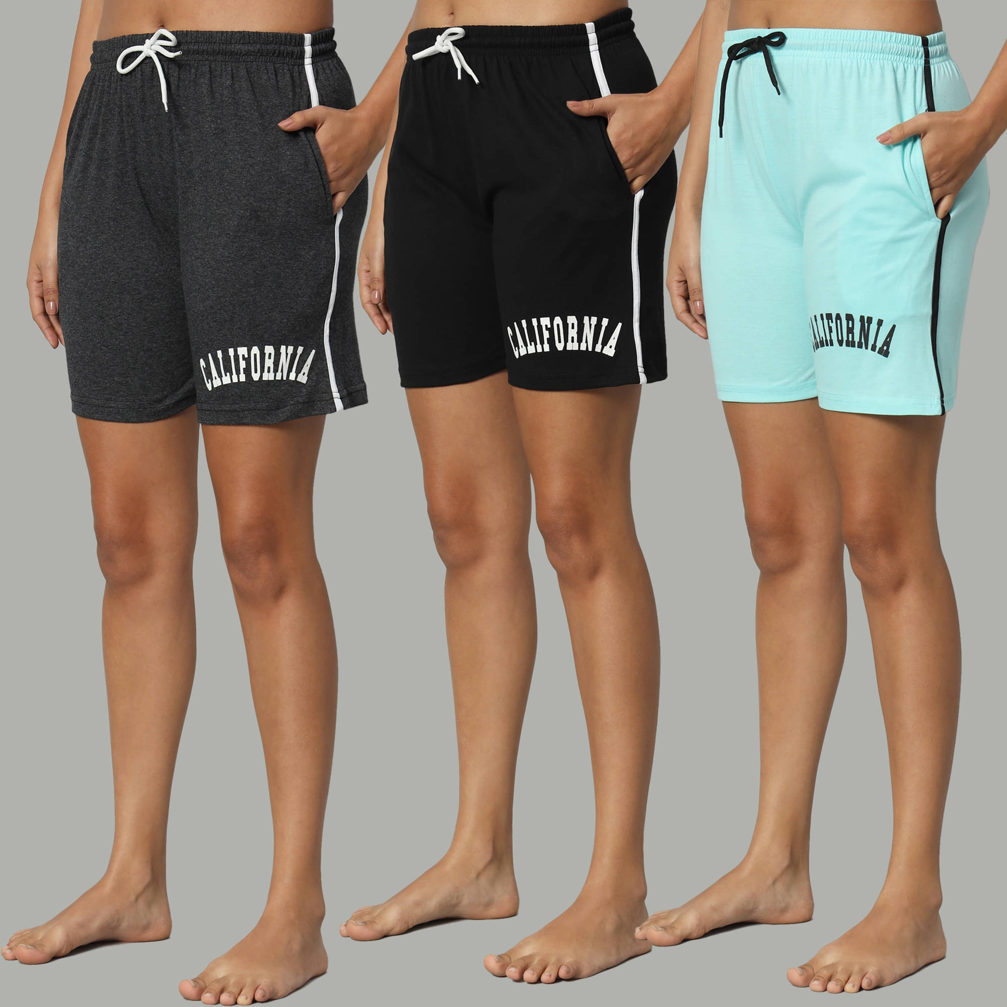     			DUCOHIVE Cotton Blend Bermuda - Multicolor 12 Pack of 3