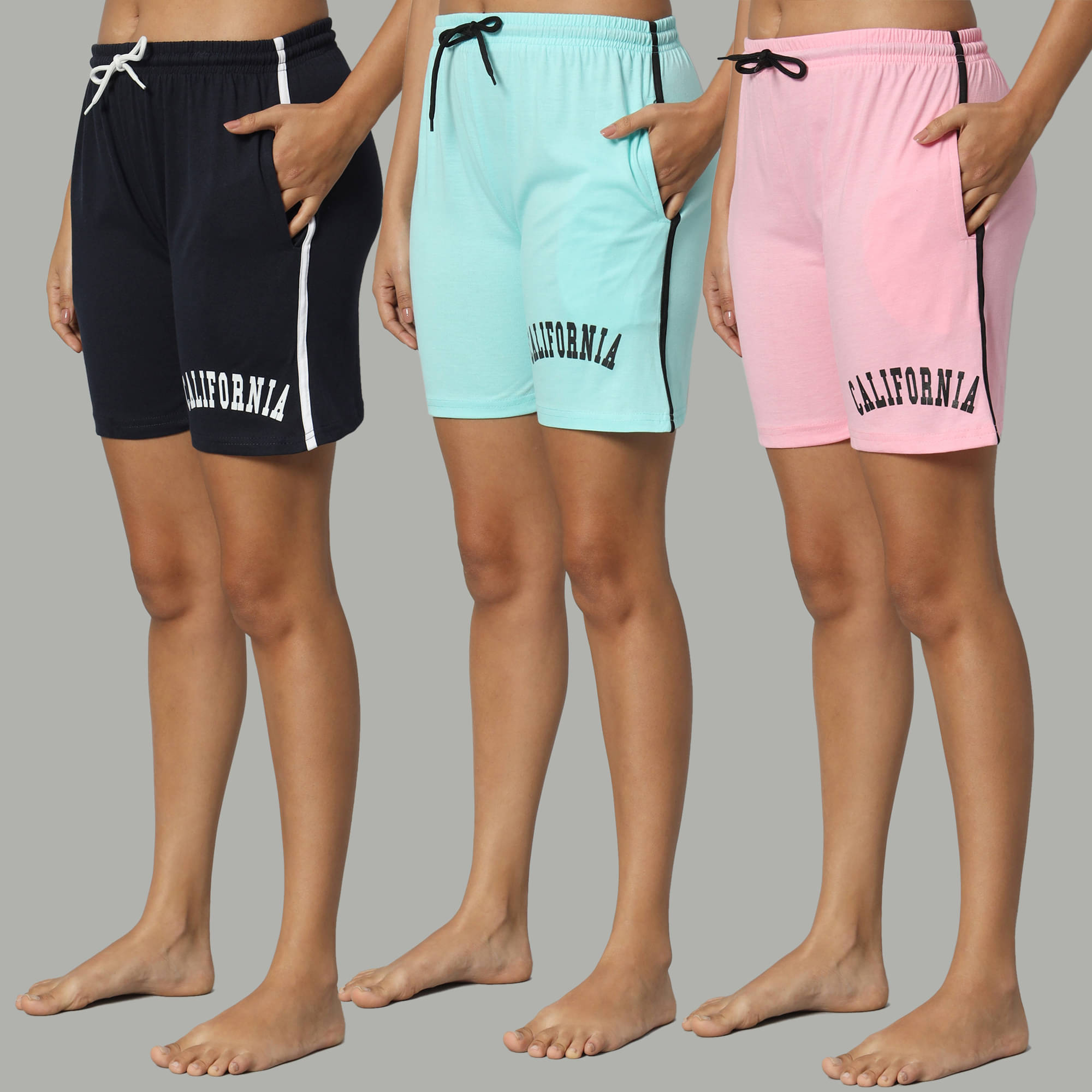     			DUCOHIVE Cotton Blend Bermuda - Multicolor 12 Pack of 3