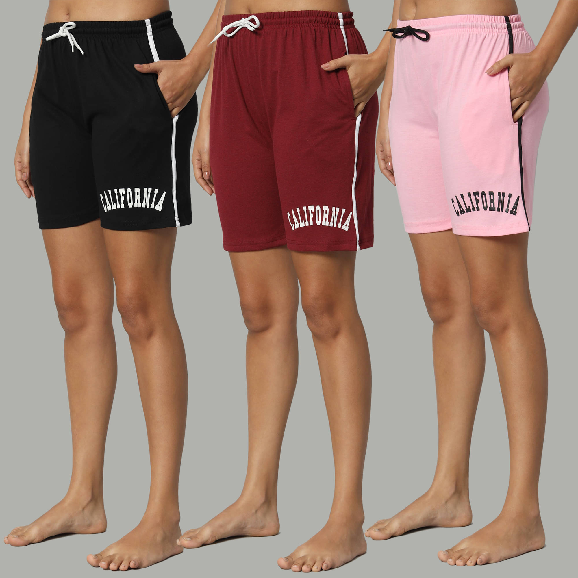     			DUCOHIVE Cotton Blend Bermuda - Multicolor 12 Pack of 3