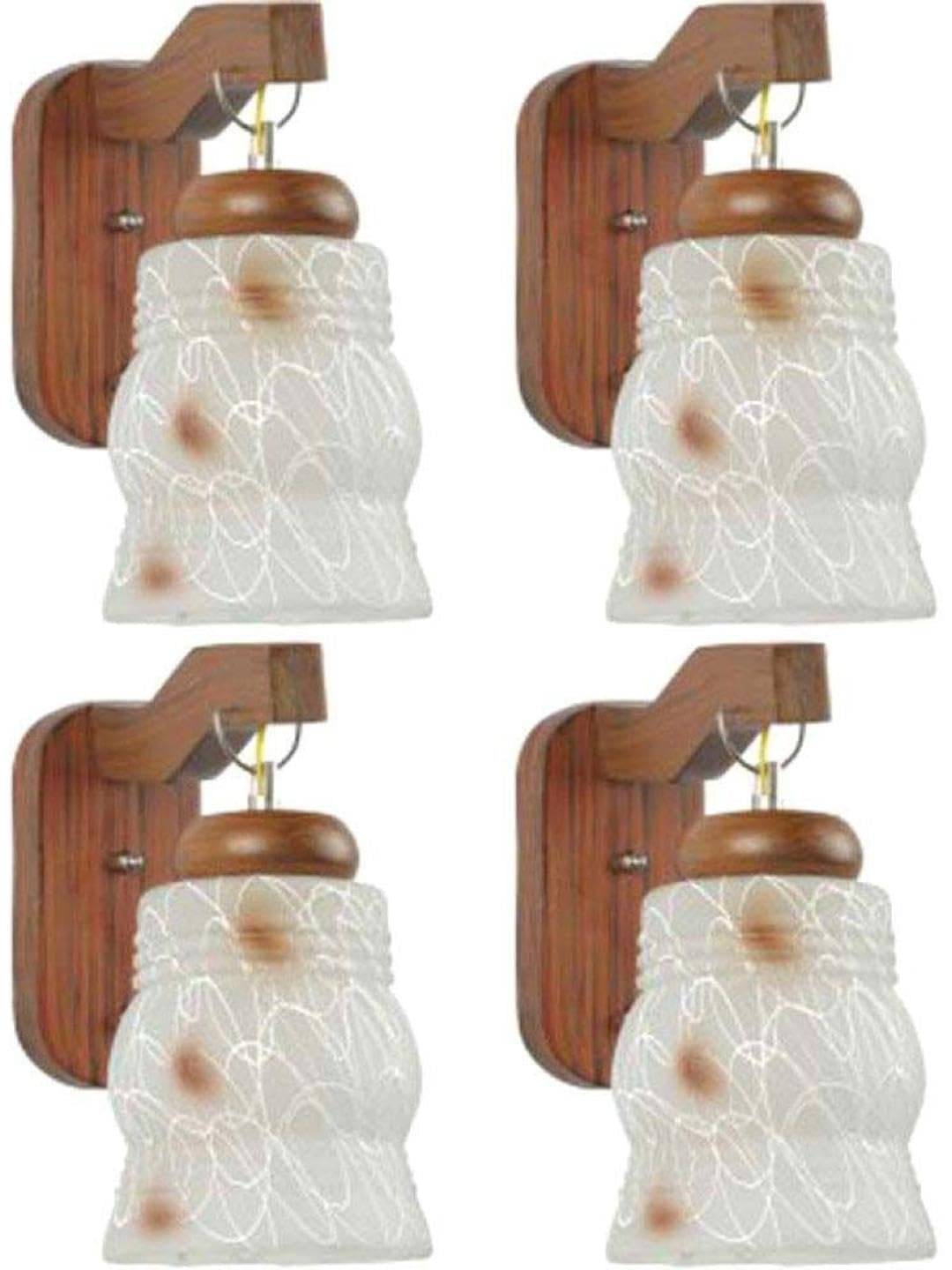     			1st Time Multicolor Down Light Wall Lamp ( Pack of 4 )