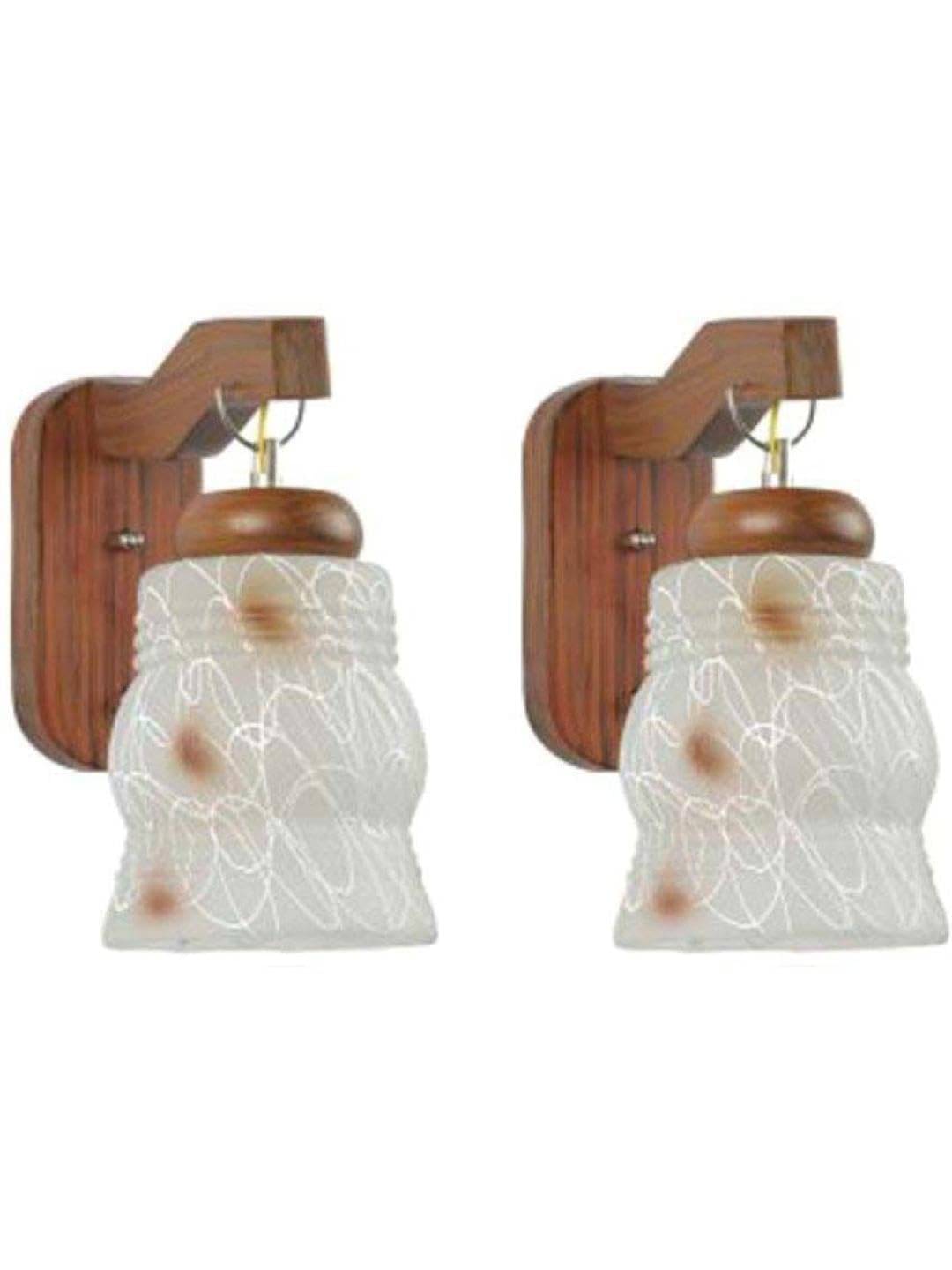     			1st Time Multicolor Down Light Wall Lamp ( Pack of 2 )