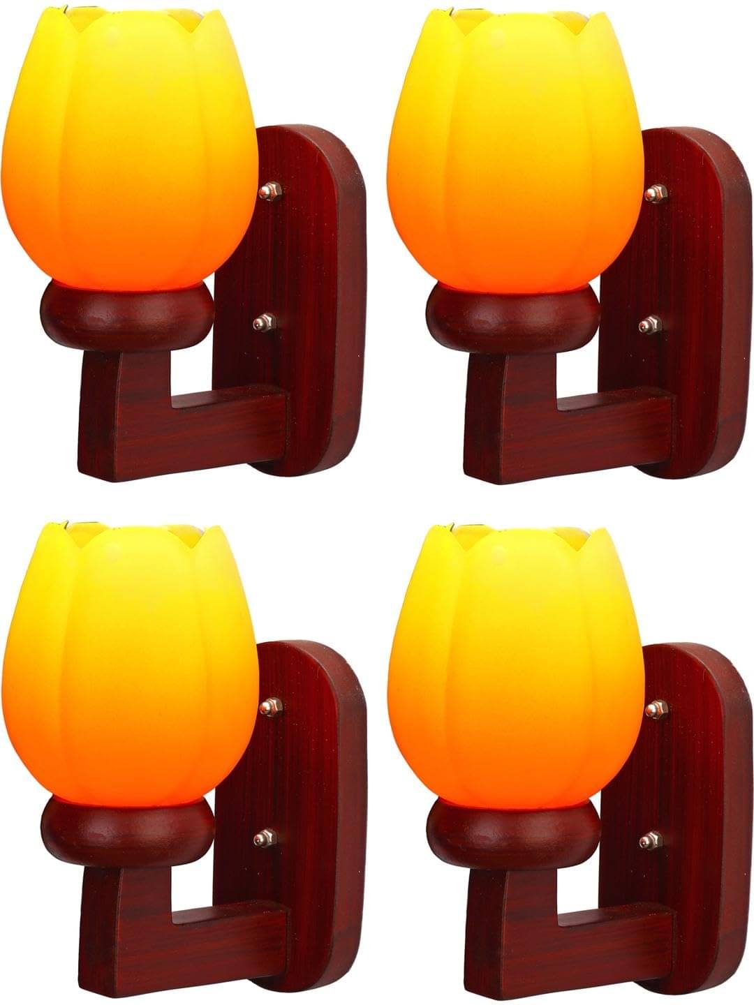     			1st Time Multicolor Down Light Wall Lamp ( Pack of 4 )