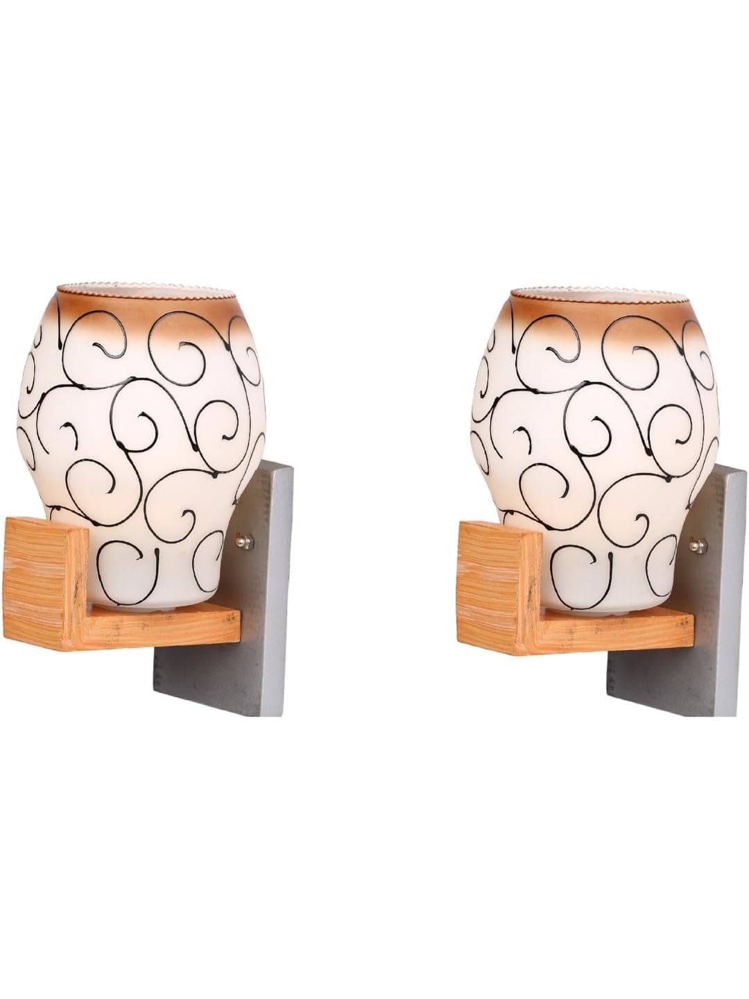 1st Time Multicolor Swing Arm Wall Light ( Pack of 2 ) 1st Time Multicolor Swing Arm Wall Light ( Pack of 2 )