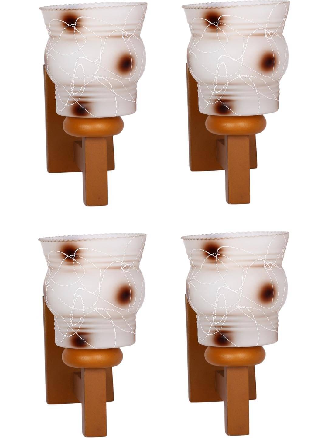     			1st Time Multicolor Swing Arm Wall Light ( Pack of 4 )