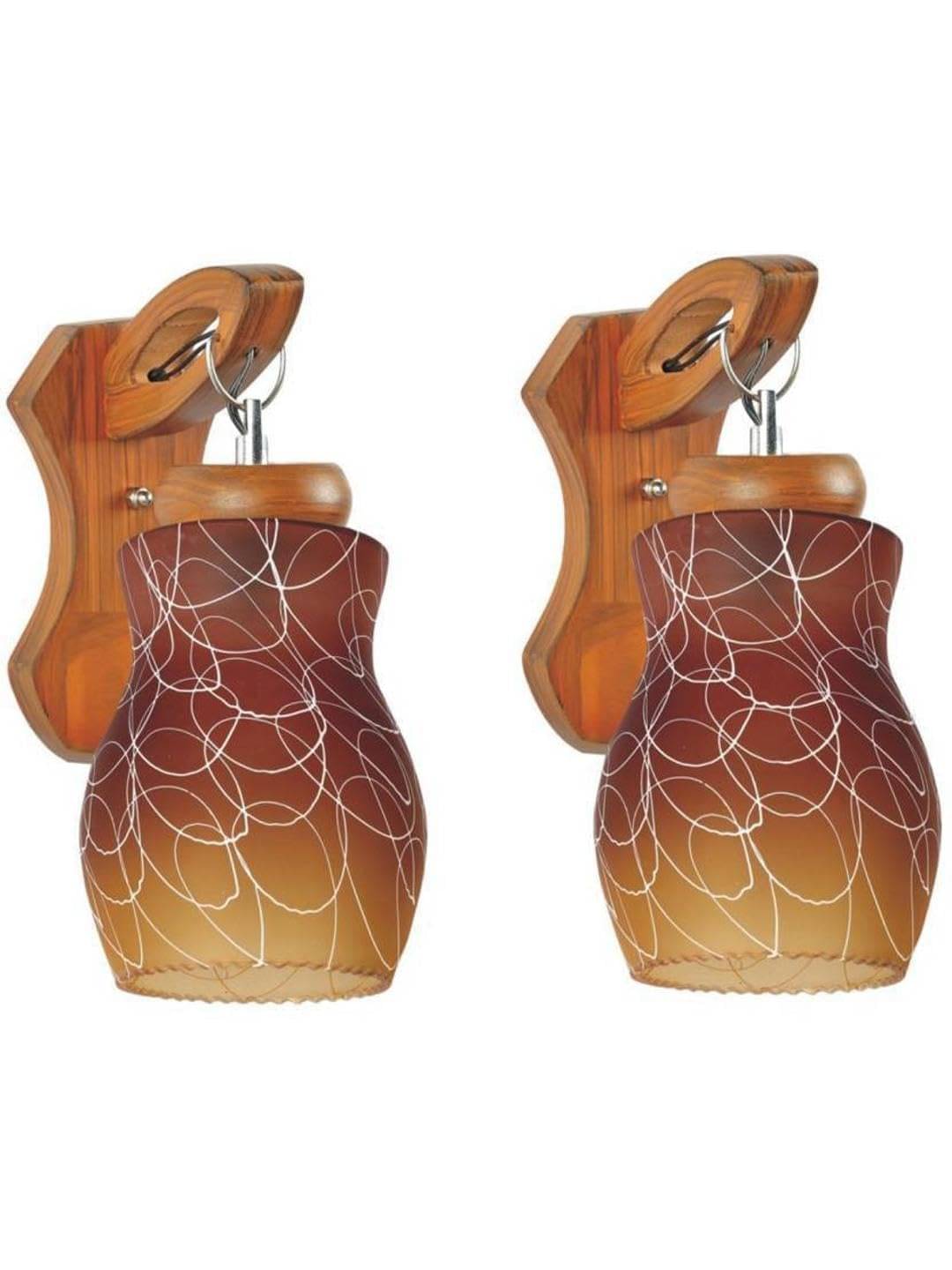     			1st Time Multicolor Swing Arm Wall Light ( Pack of 2 )