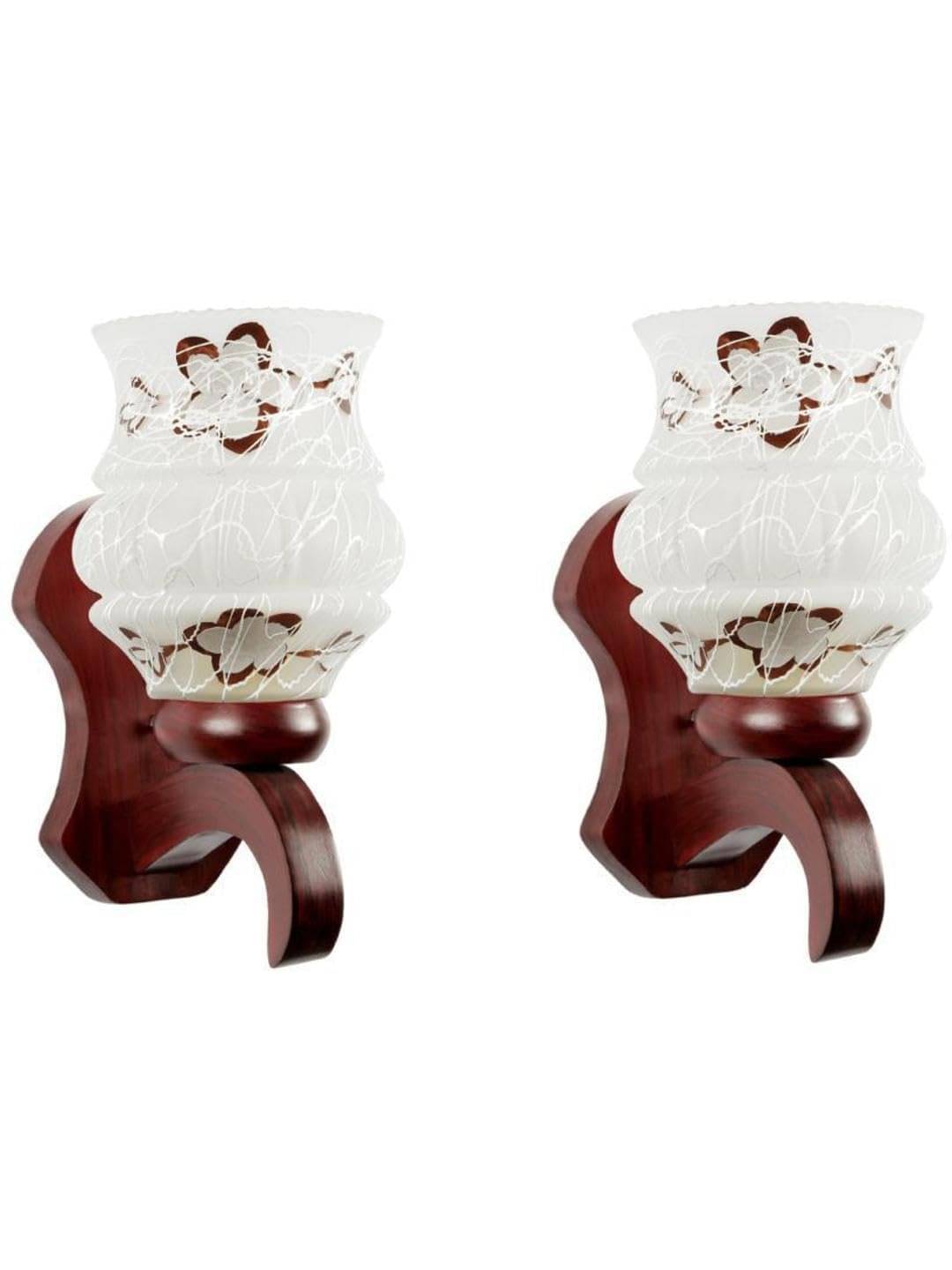     			1st Time Multicolor Up Light Wall Lamp ( Pack of 2 )