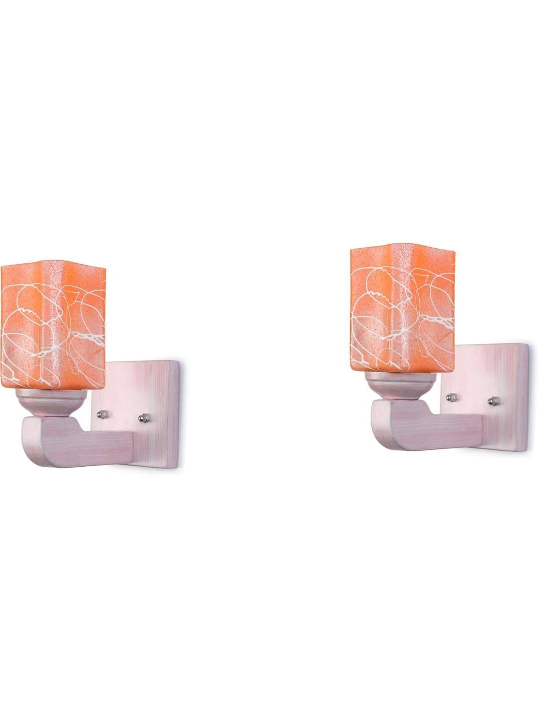     			1st Time Multicolor Up Light Wall Lamp ( Pack of 2 )