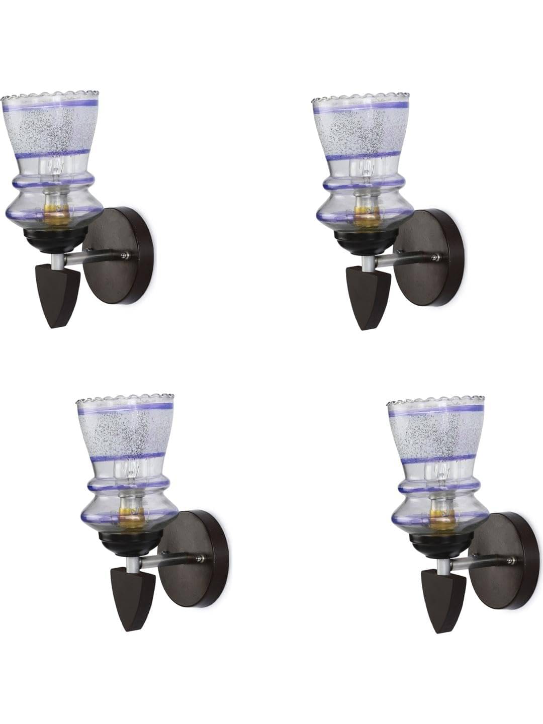 1st Time Multicolor Up Light Wall Lamp ( Pack of 4 ) 1st Time Multicolor Up Light Wall Lamp ( Pack of 4 )