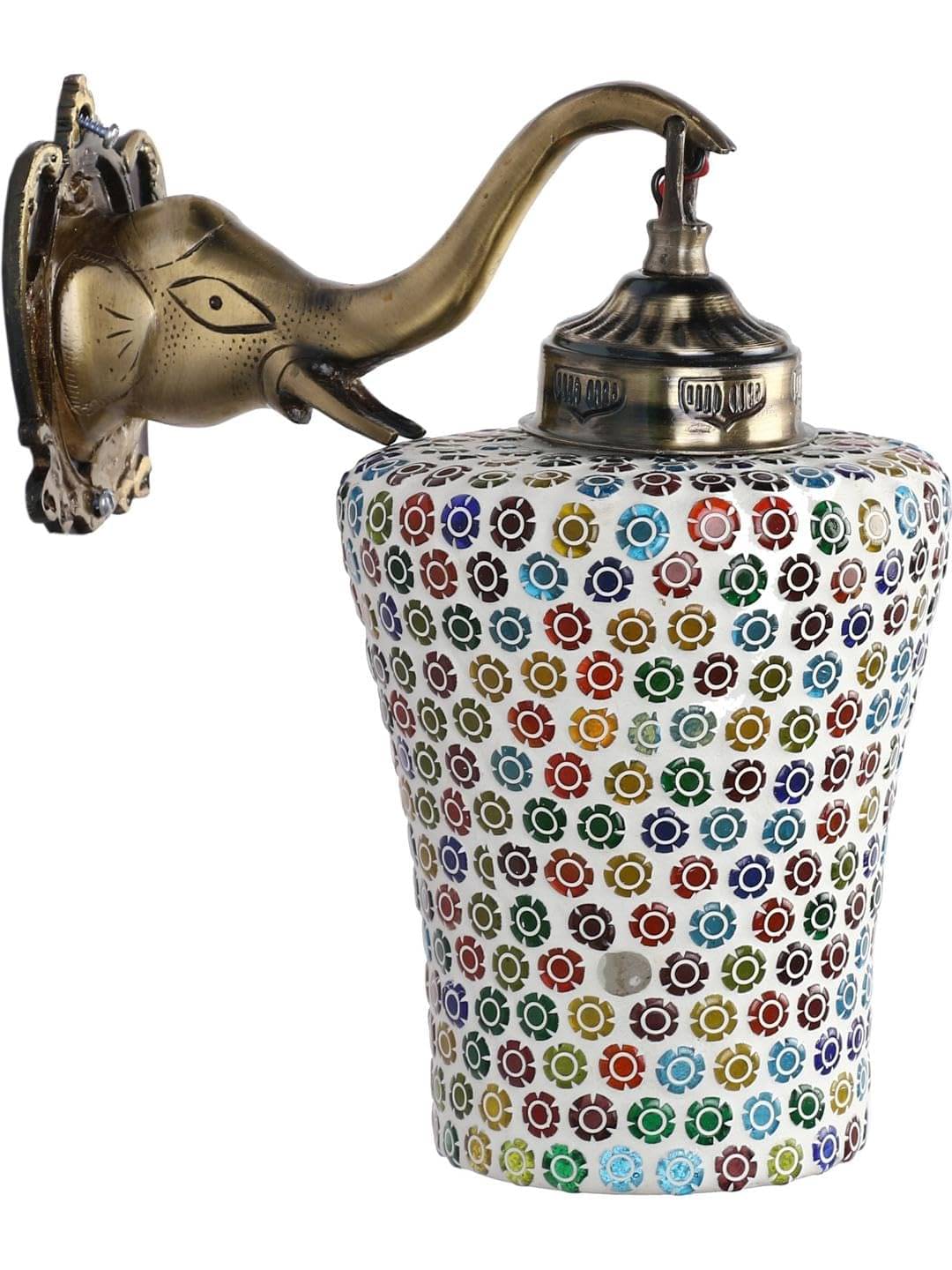     			1st Time Multicolor Up Light Wall Lamp ( Pack of 1 )