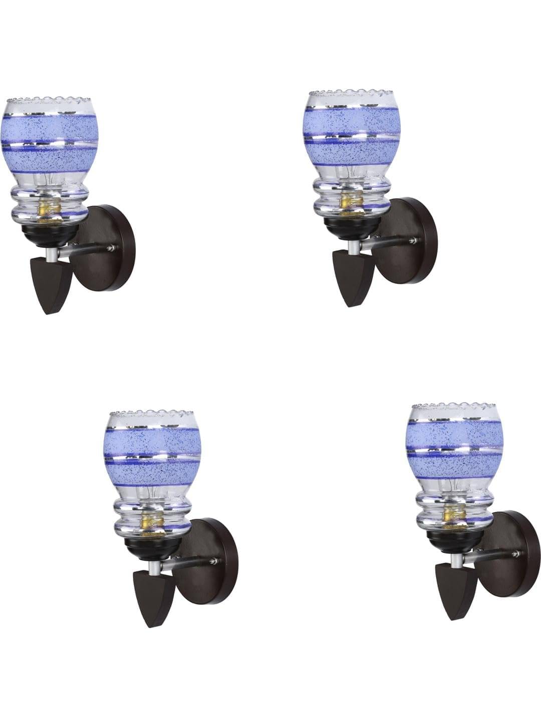 1st Time Multicolor Up Light Wall Lamp ( Pack of 4 ) 1st Time Multicolor Up Light Wall Lamp ( Pack of 4 )