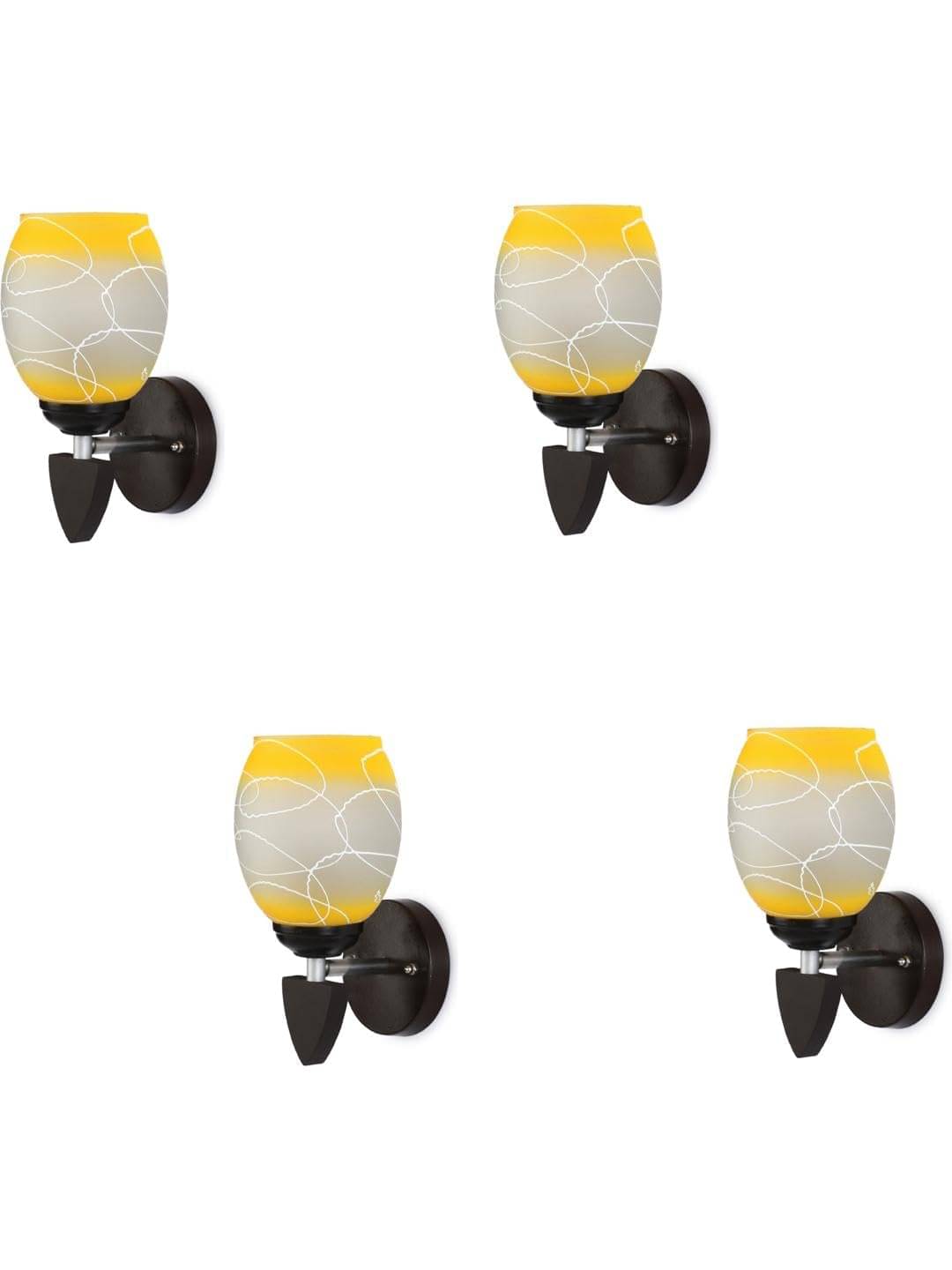 1st Time Multicolor Up Light Wall Lamp ( Pack of 4 ) 1st Time Multicolor Up Light Wall Lamp ( Pack of 4 )