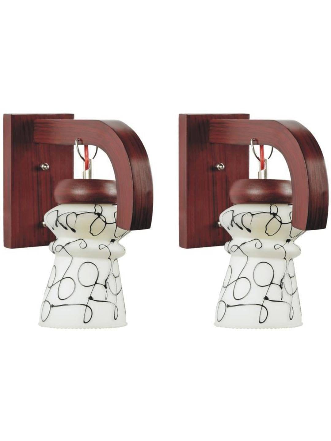     			1st Time Multicolor Up Light Wall Lamp ( Pack of 2 )
