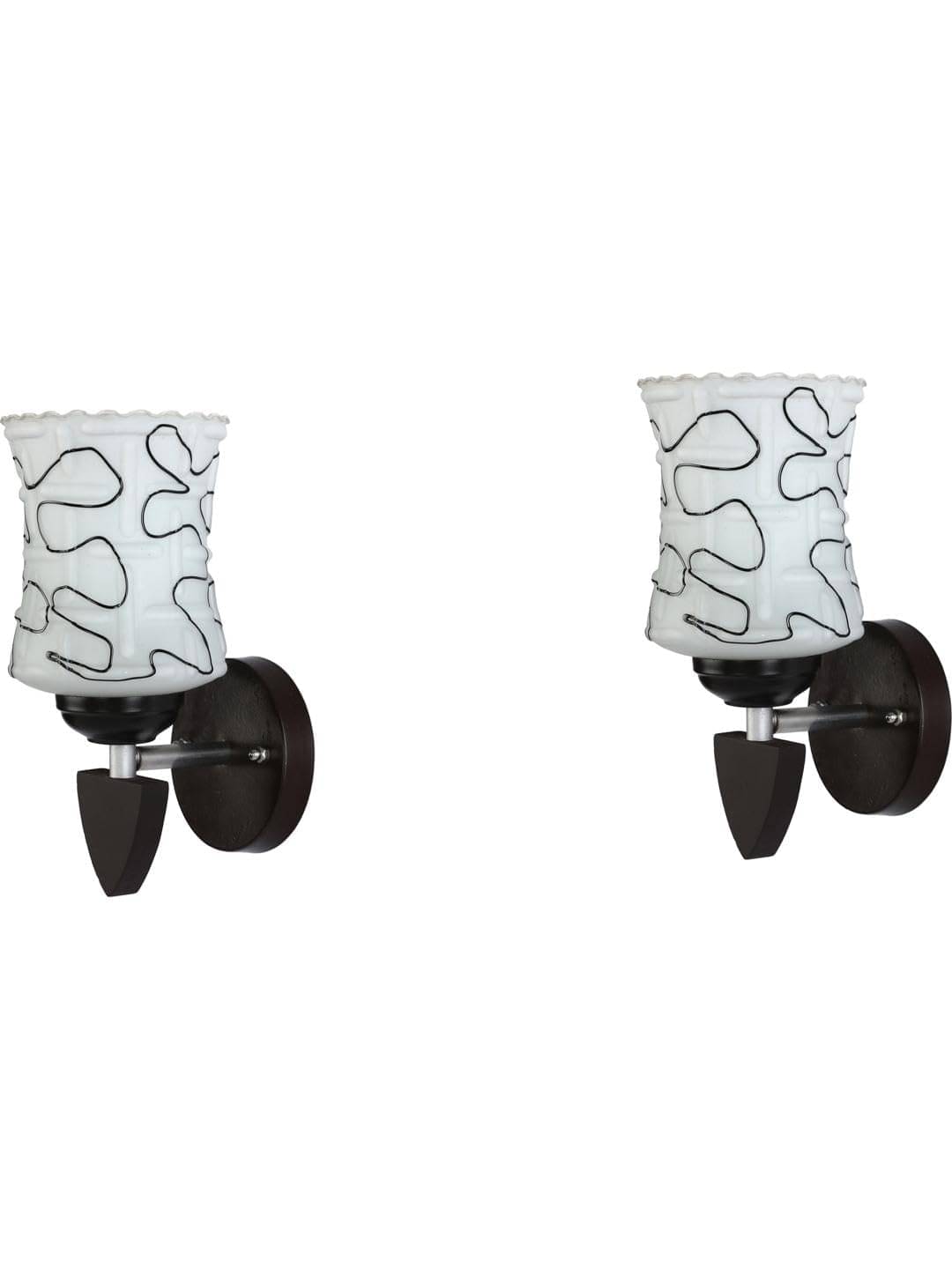     			1st Time Multicolor Up Light Wall Lamp ( Pack of 2 )