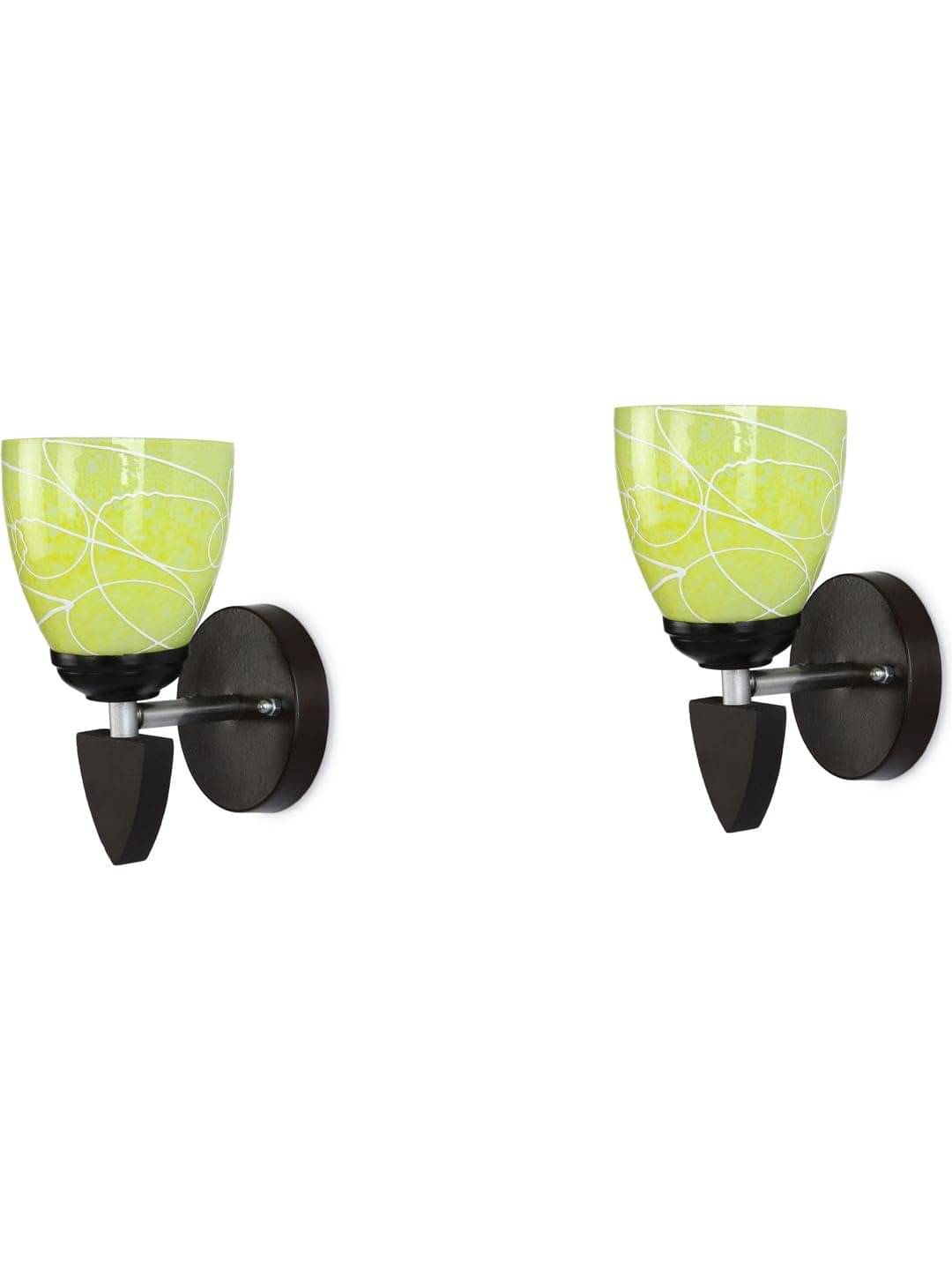     			1st Time Multicolor Up Light Wall Lamp ( Pack of 2 )