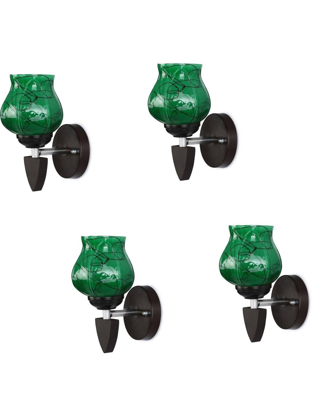 1st Time Multicolor Up Light Wall Lamp ( Pack of 4 ) 1st Time Multicolor Up Light Wall Lamp ( Pack of 4 )