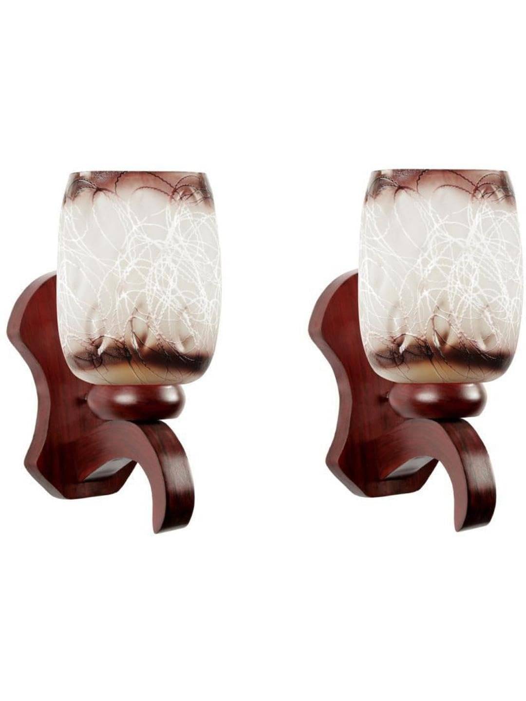     			1st Time Multicolor Up Light Wall Lamp ( Pack of 2 )