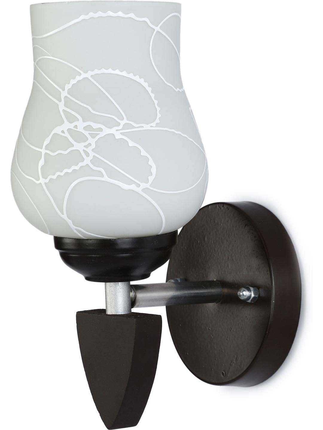     			1st Time White Up Light Wall Lamp ( Pack of 1 )