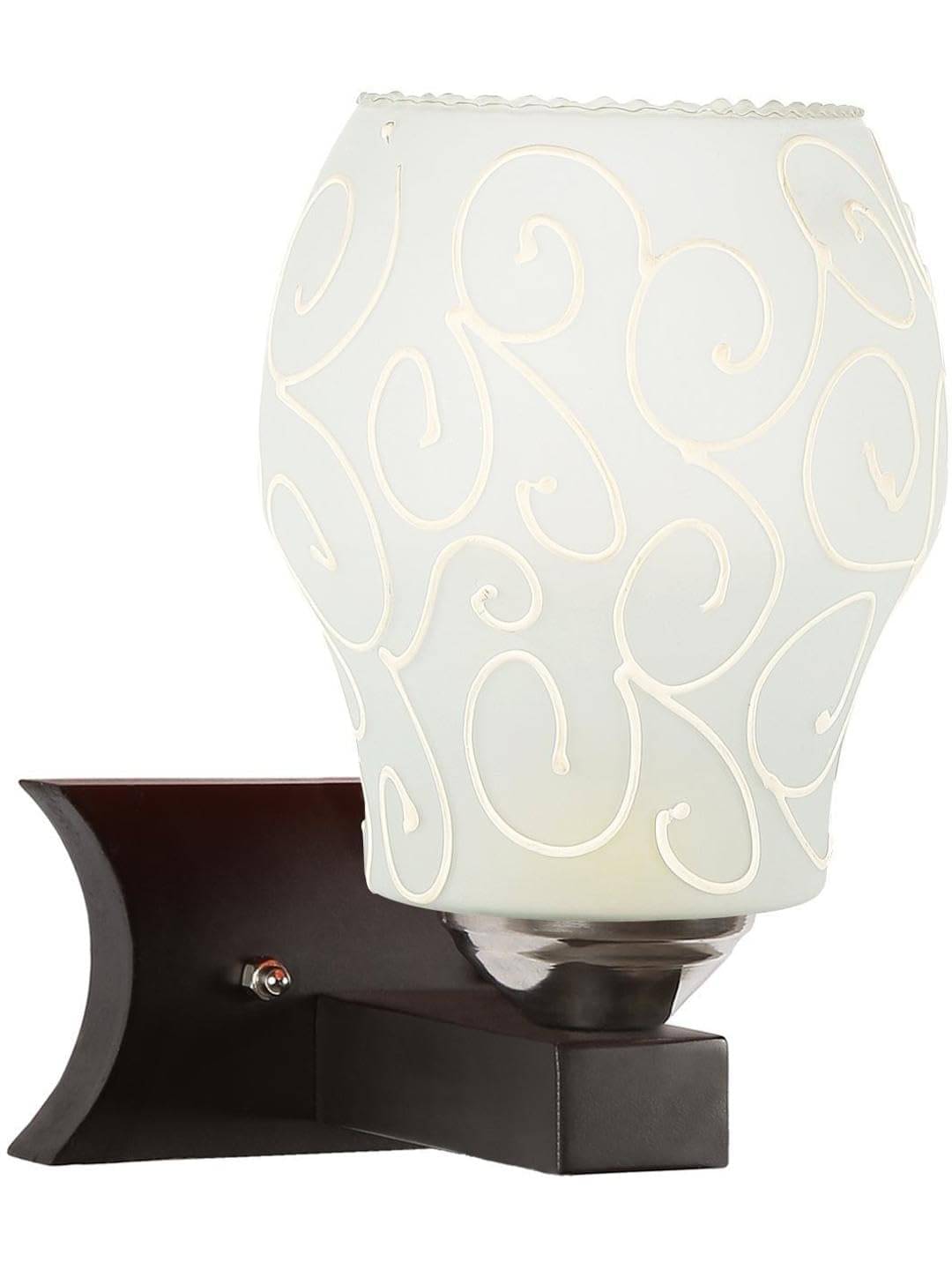     			1st Time White Up Light Wall Lamp ( Pack of 1 )