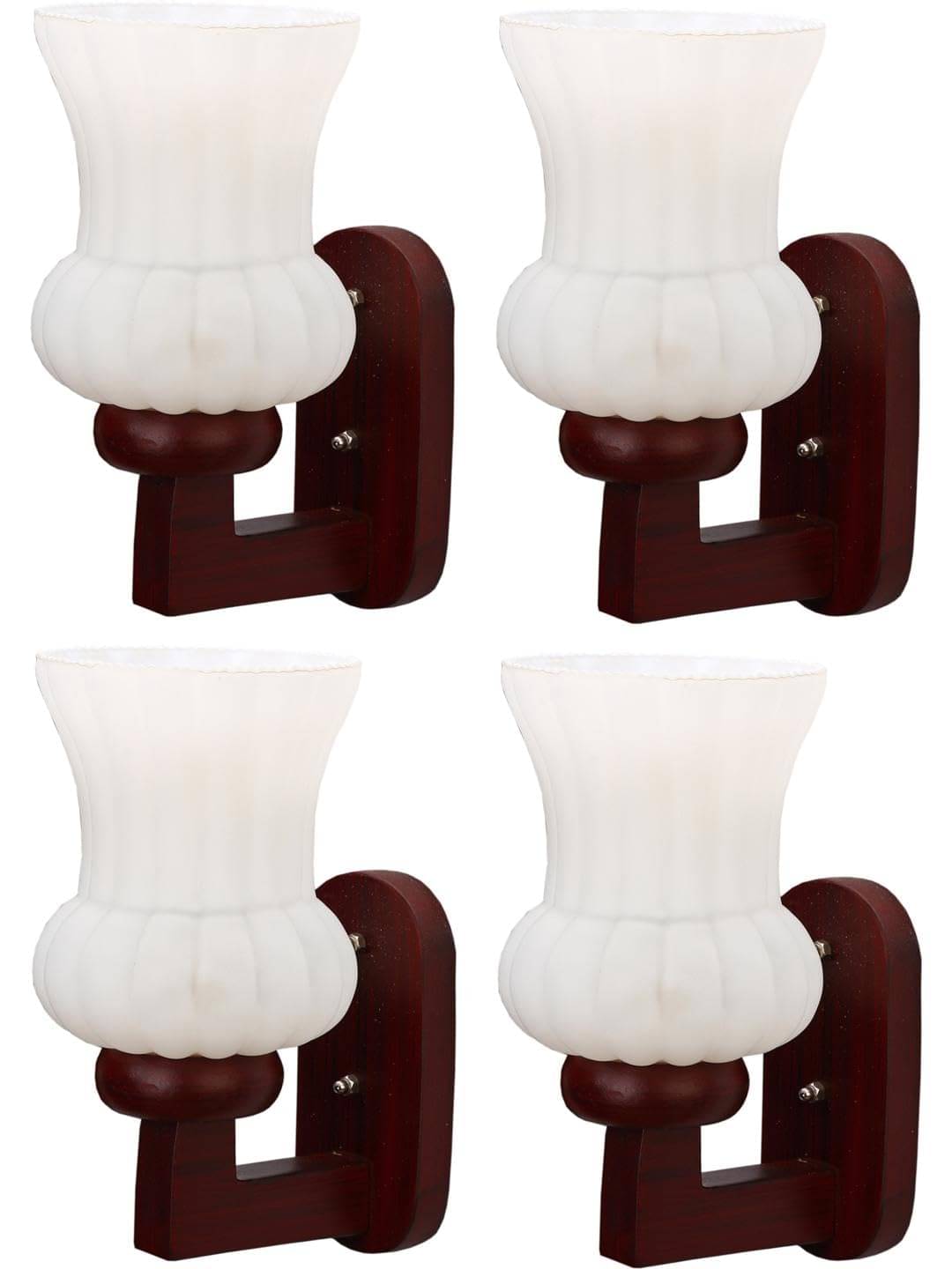 1st Time White Up Light Wall Lamp ( Pack of 4 ) 1st Time White Up Light Wall Lamp ( Pack of 4 )