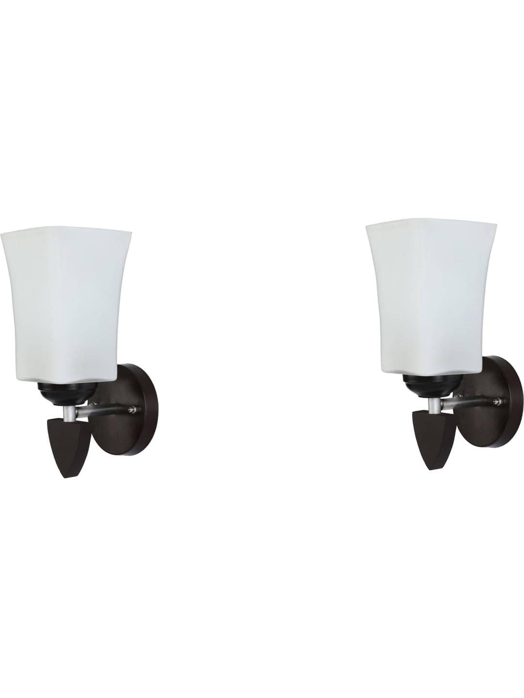     			1st Time White Up Light Wall Lamp ( Pack of 2 )