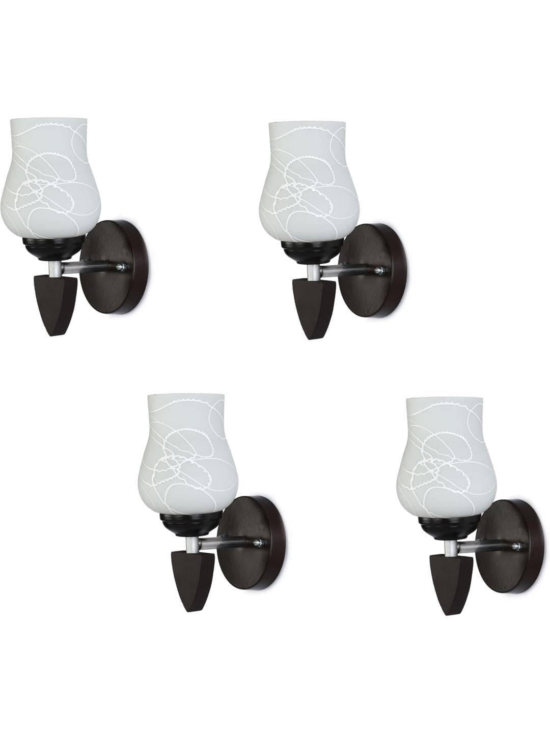 1st Time White Up Light Wall Lamp ( Pack of 4 ) 1st Time White Up Light Wall Lamp ( Pack of 4 )