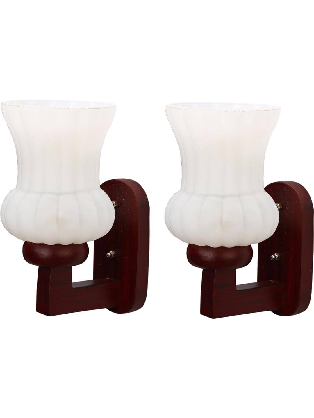 1st Time White Up Light Wall Lamp ( Pack of 2 ) 1st Time White Up Light Wall Lamp ( Pack of 2 )