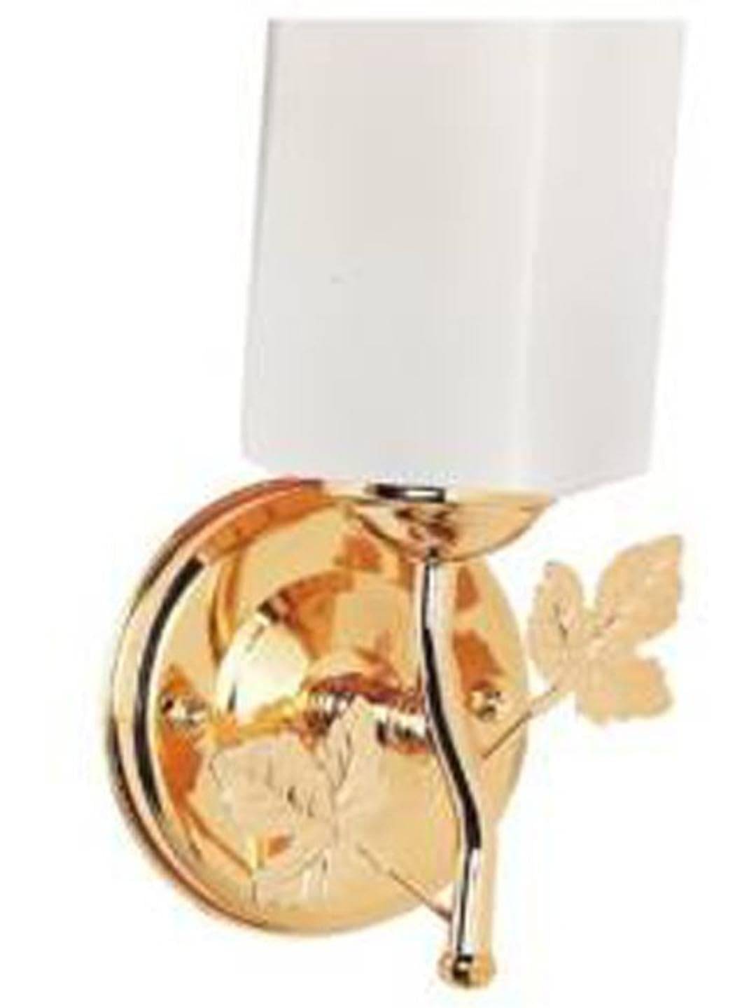     			1st Time White Up Light Wall Lamp ( Pack of 1 )