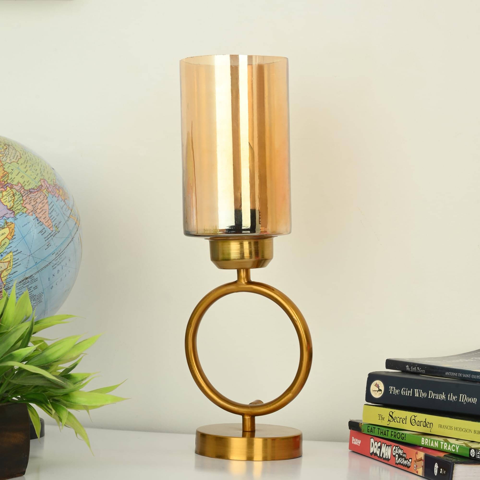     			AFAST Gold Decorative Table Lamp ( Pack of 1 )