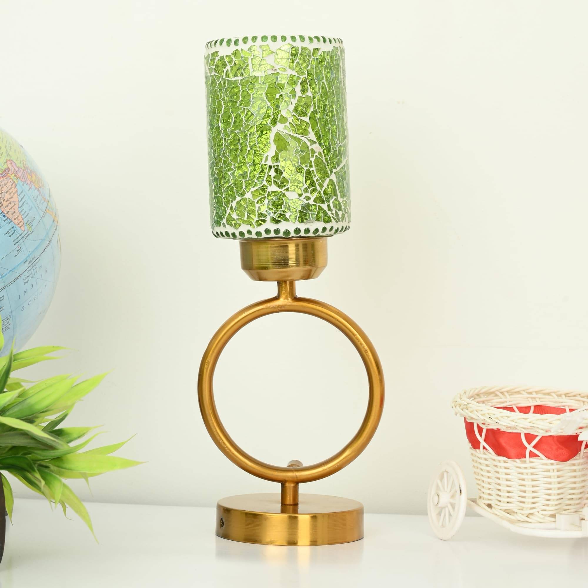     			AFAST Green Decorative Table Lamp ( Pack of 1 )