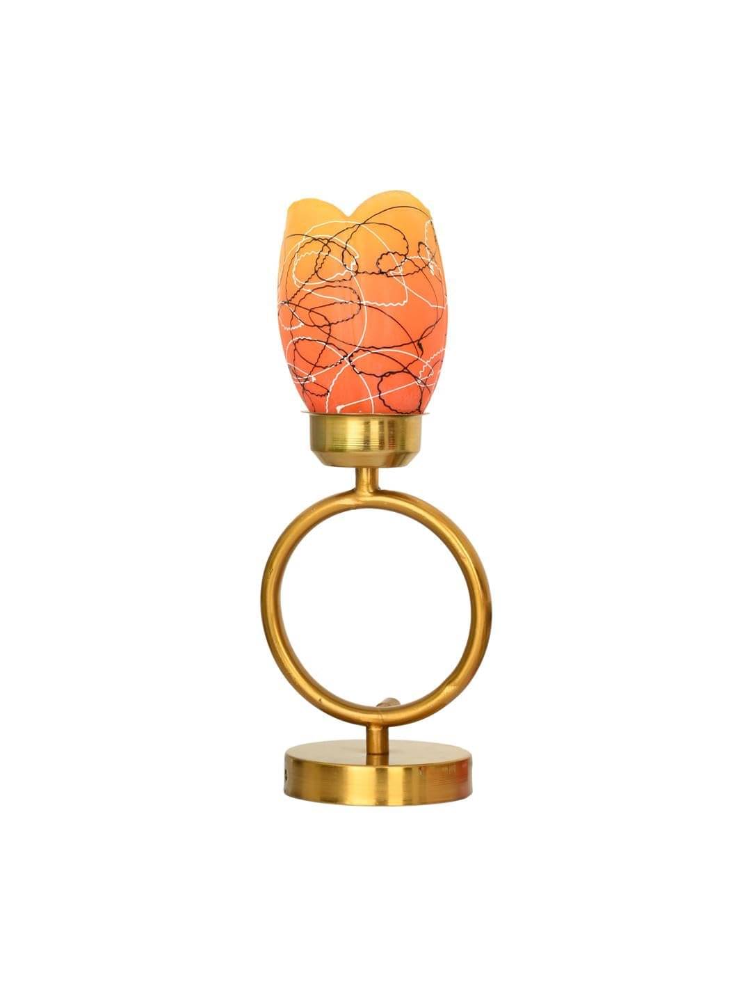     			AFAST Orange Decorative Table Lamp ( Pack of 1 )