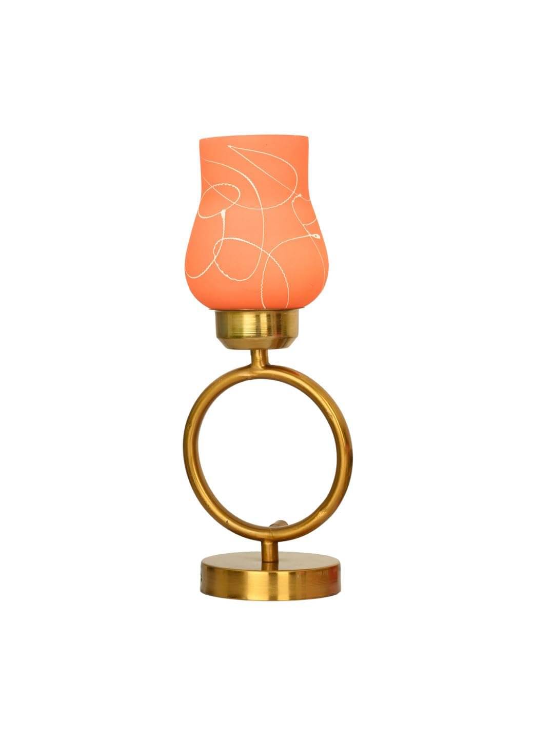     			AFAST Orange Decorative Table Lamp ( Pack of 1 )