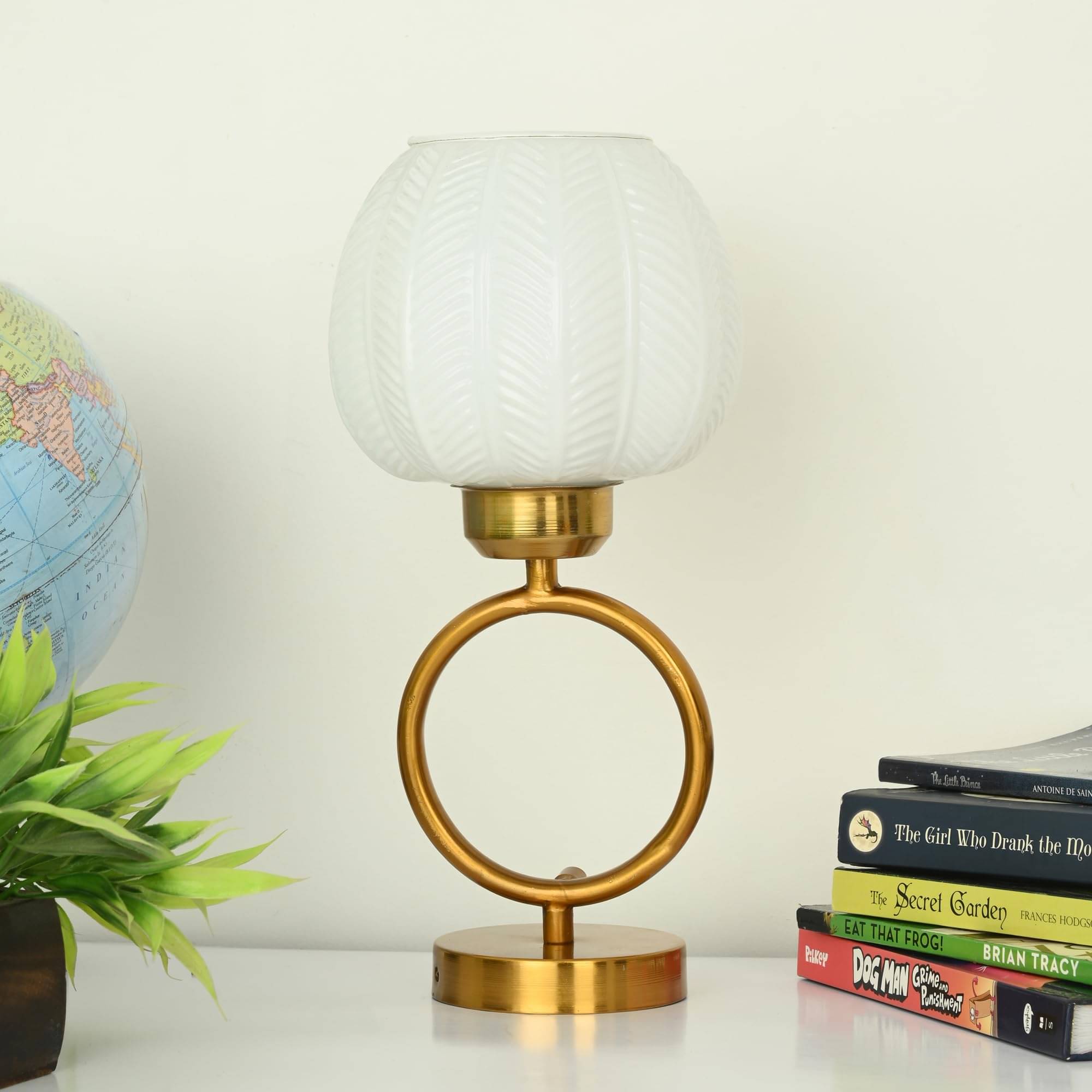 AFAST White Decorative Table Lamp ( Pack of 1 ) AFAST White Decorative Table Lamp ( Pack of 1 )