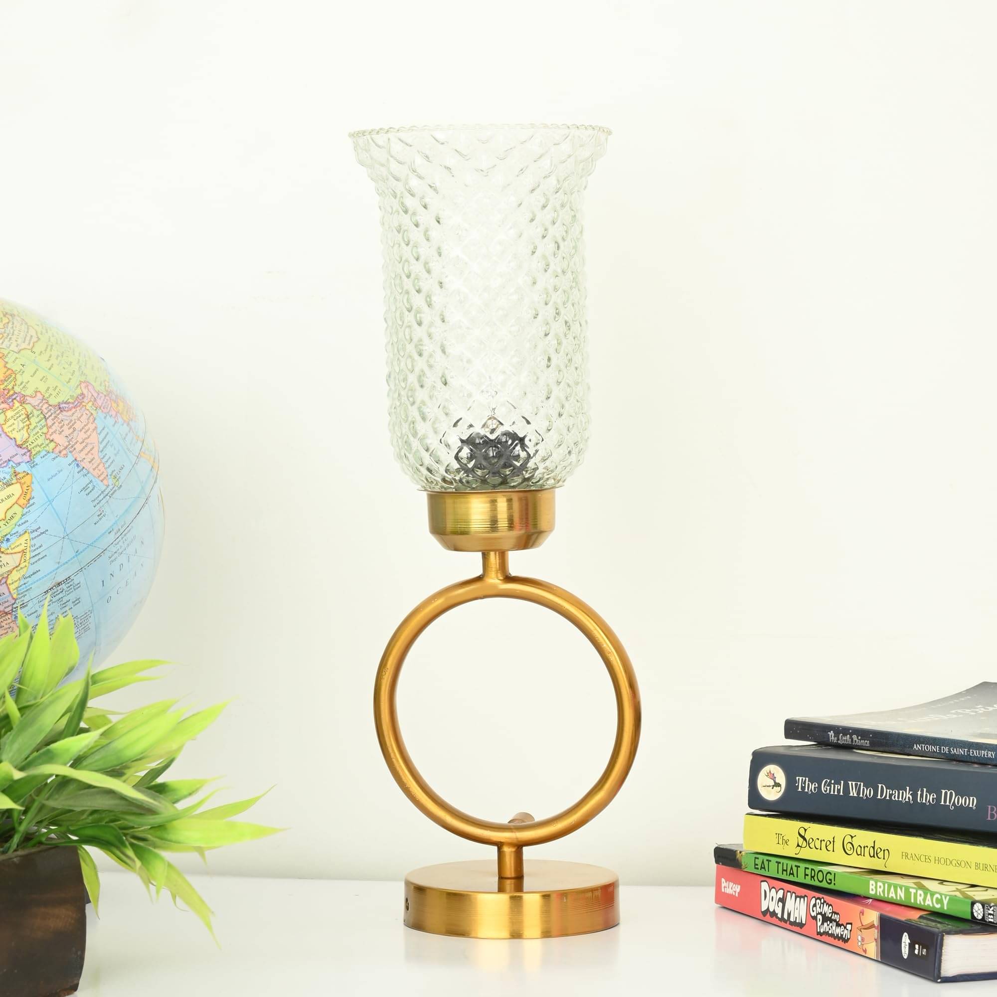     			AFAST White Decorative Table Lamp ( Pack of 1 )