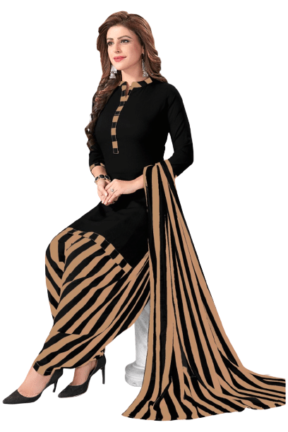     			ANNAPURNA CREATION Unstitched Crepe Solid Dress Material - Beige ( Pack of 1 )