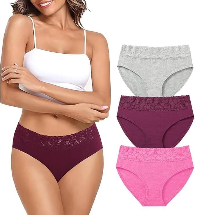 Bebron Pack of 4 Cotton Hipster For Women ( Multicolor4 ) Bebron Pack of 4 Cotton Hipster For Women ( Multicolor4 )