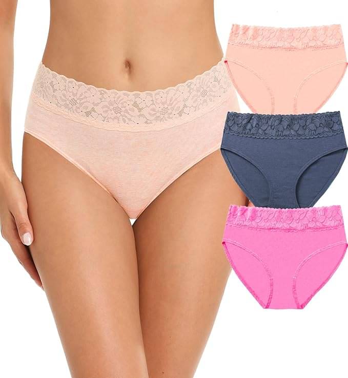 Bebron Pack of 4 Cotton Hipster For Women ( Multicolor2 ) Bebron Pack of 4 Cotton Hipster For Women ( Multicolor2 )